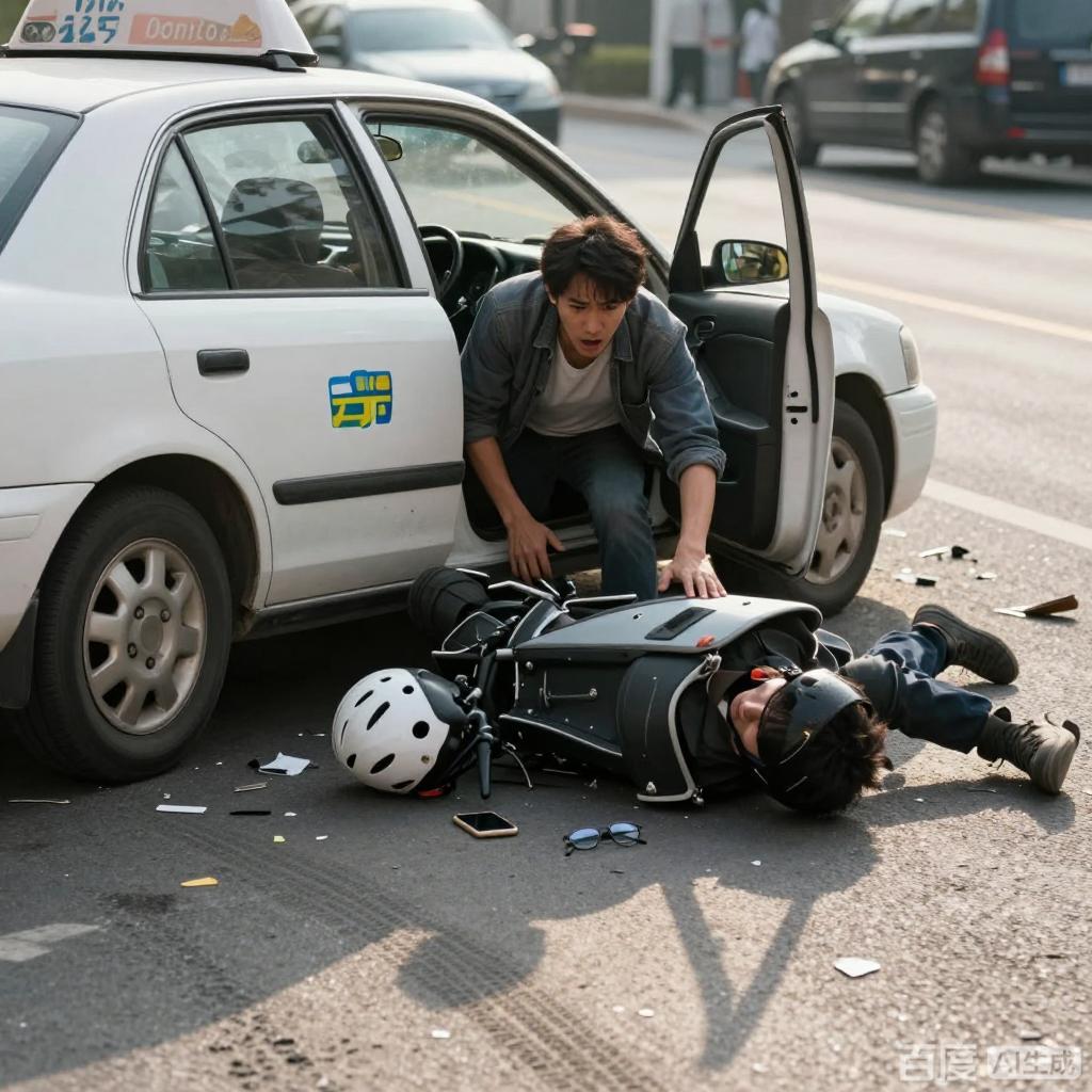 出租车乘客开门致电动车骑行者死亡，家属索赔270余万，谁赔偿？这种悲剧事件中赔偿