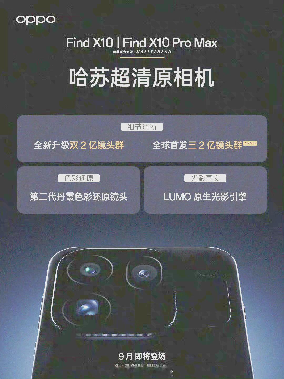 拉了一下官图这款应该是 OPPO Find X10外观类似 Find X9s P