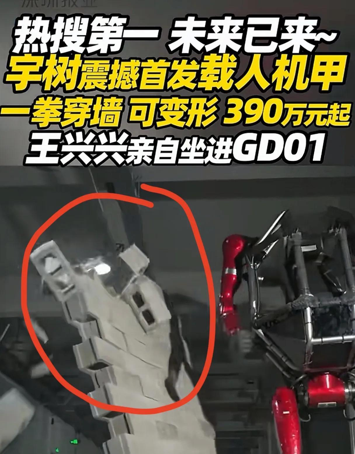 机器人是正经机器人，但那墙是正经墙吗？对于专业拆二次结构和砌体墙的，一眼就看出视