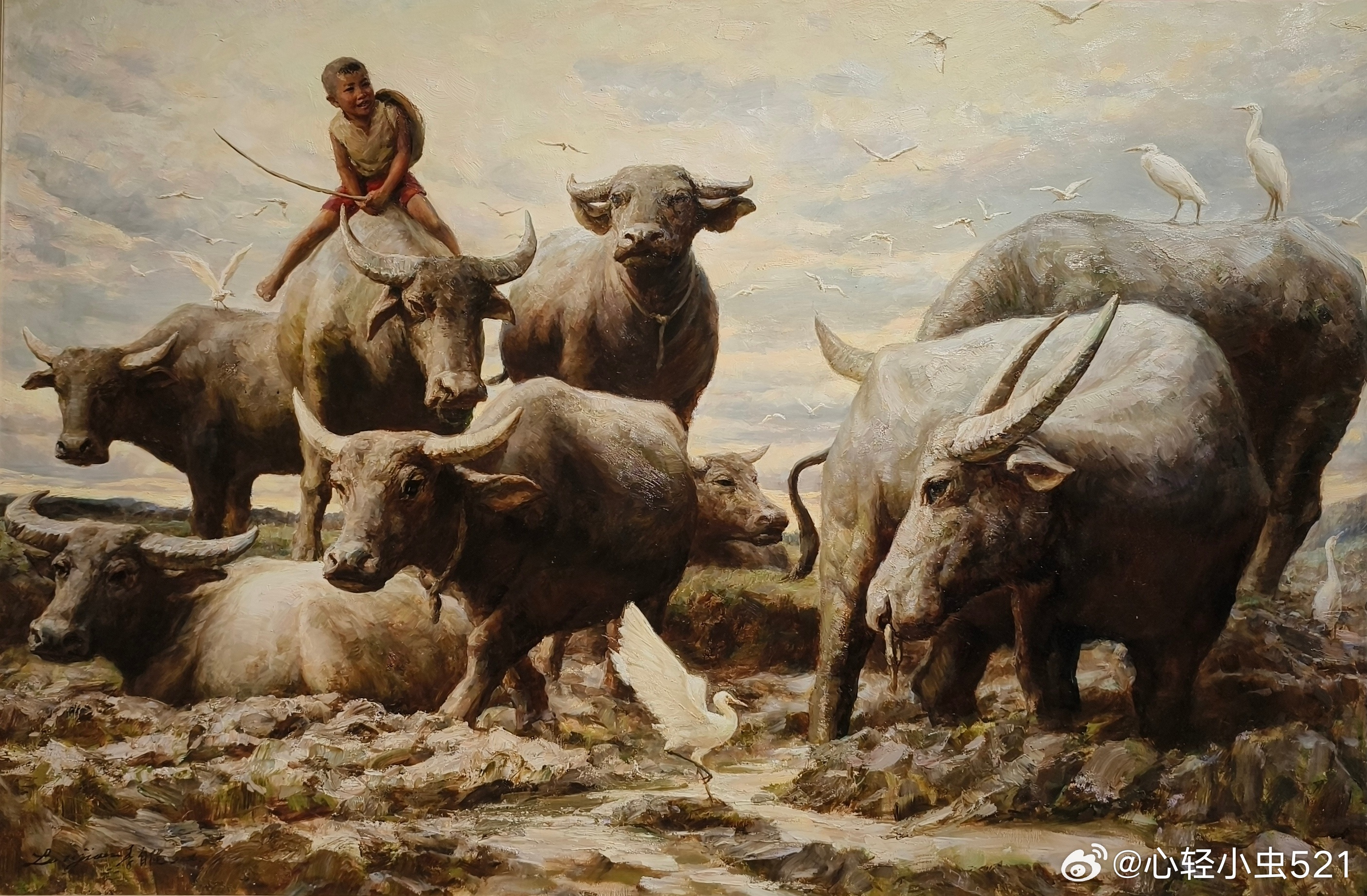 湖南长沙  李自健美术馆《人性与爱》李自健油画展 