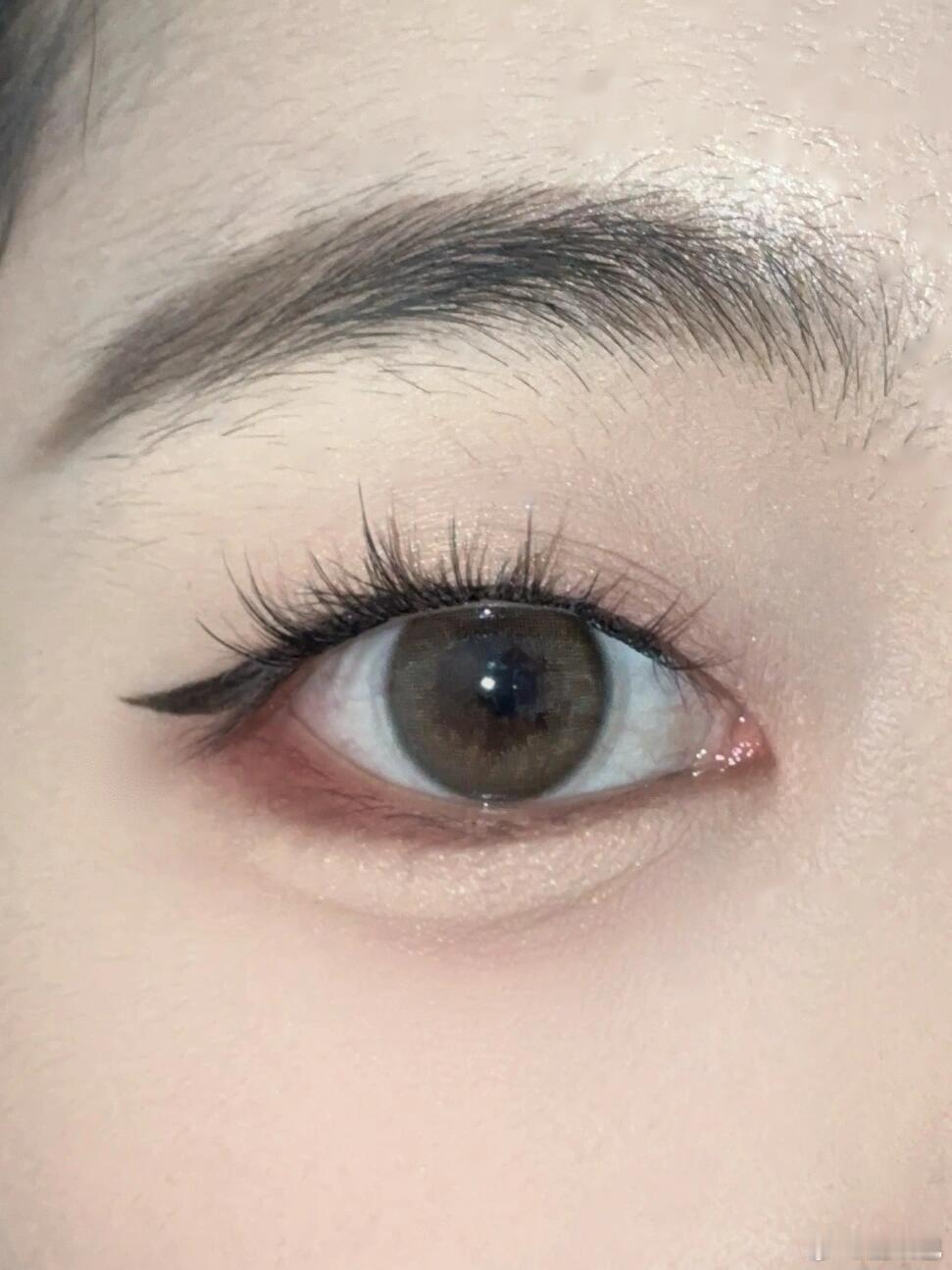 单眼皮普通人也会画的氛围感温暖慵懒眼妆 ​​​