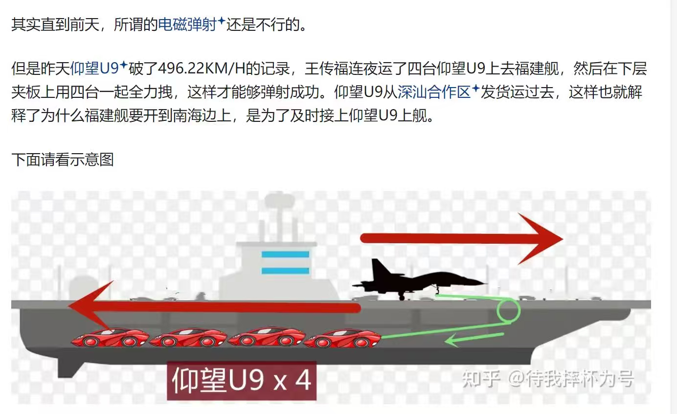 哈哈哈，U9立了大功😝😂福建舰弹射3连仰望u9 ​​​
