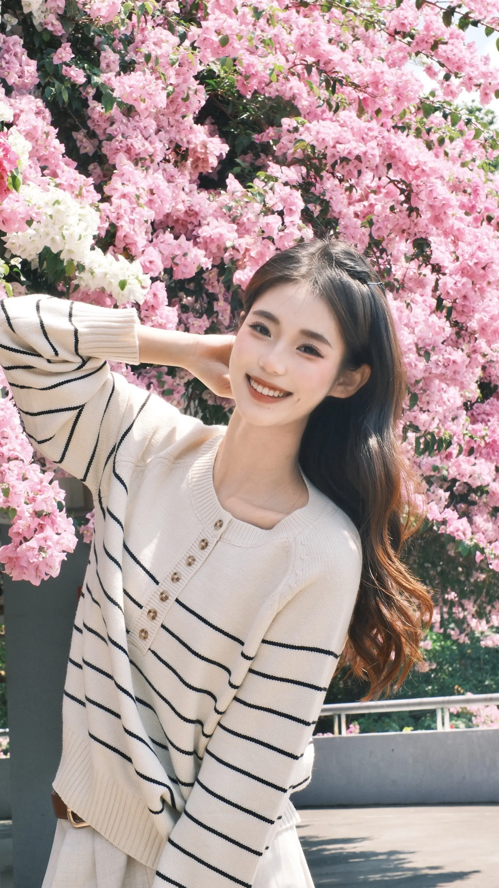 倒放的春天。