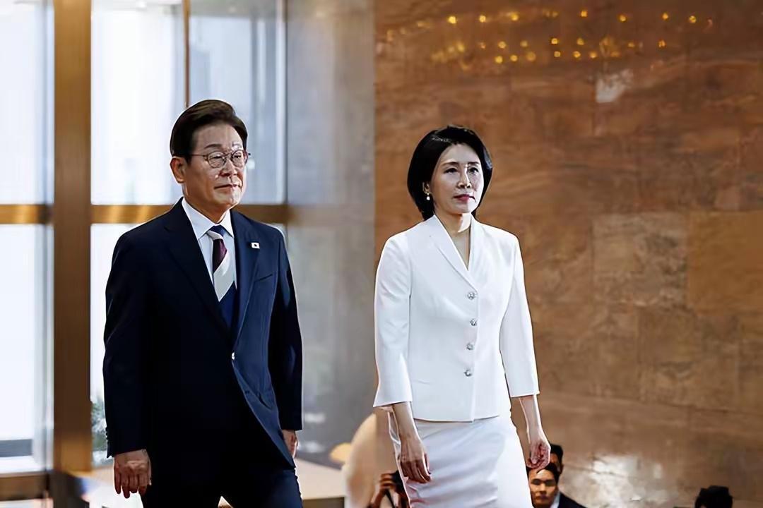 58岁的韩国新晋第一夫人金惠景。 ​​​