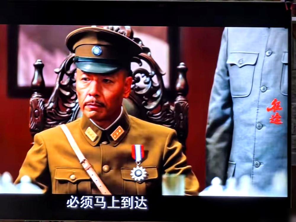 央视这回真把蒋介石选成了刑警队长。王挺一米八的大个子往那一站，满身正气，哪有一点
