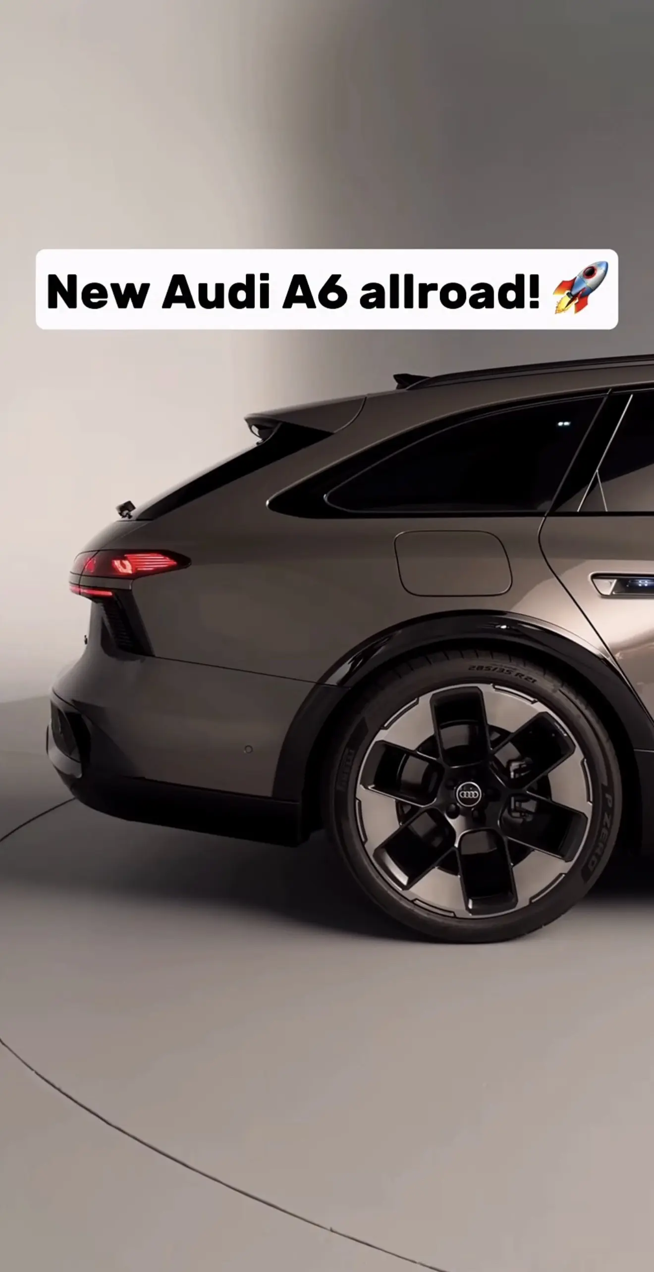 全新奥迪A6 allroad.动力有柴油轻混、插电混动、3.0T燃油...