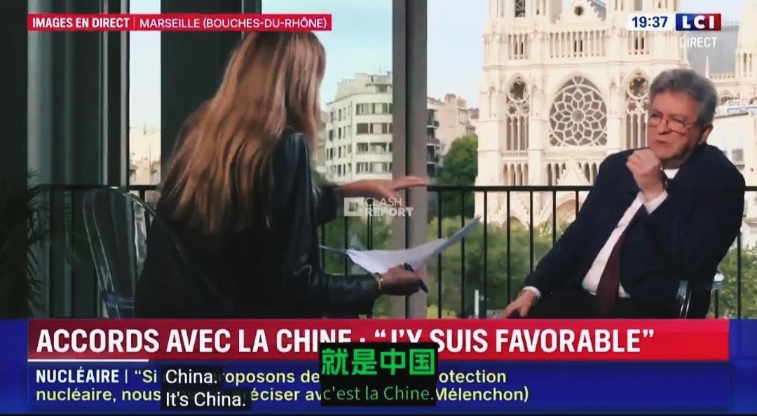 我感觉梅郎雄若成功上台，法国将改变欧洲“跪着”的状态
5月9日，法国总统候选人，