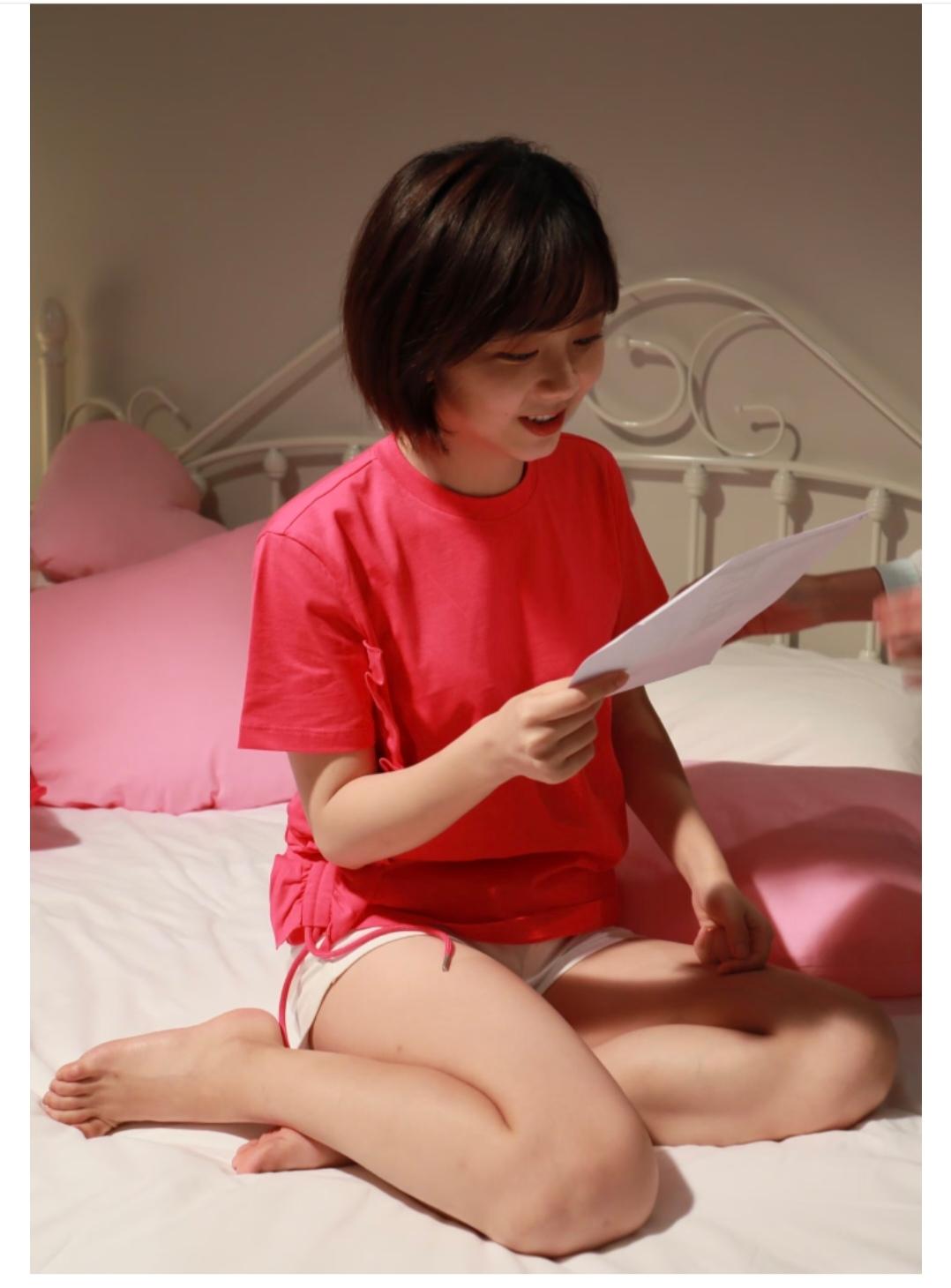 谭松韵，不光清纯还很韩范儿。