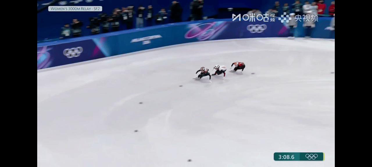 2026米兰冬奥会婧茹和拨号两位小朋友在接力中打的真好短道速滑中国短道队男子50