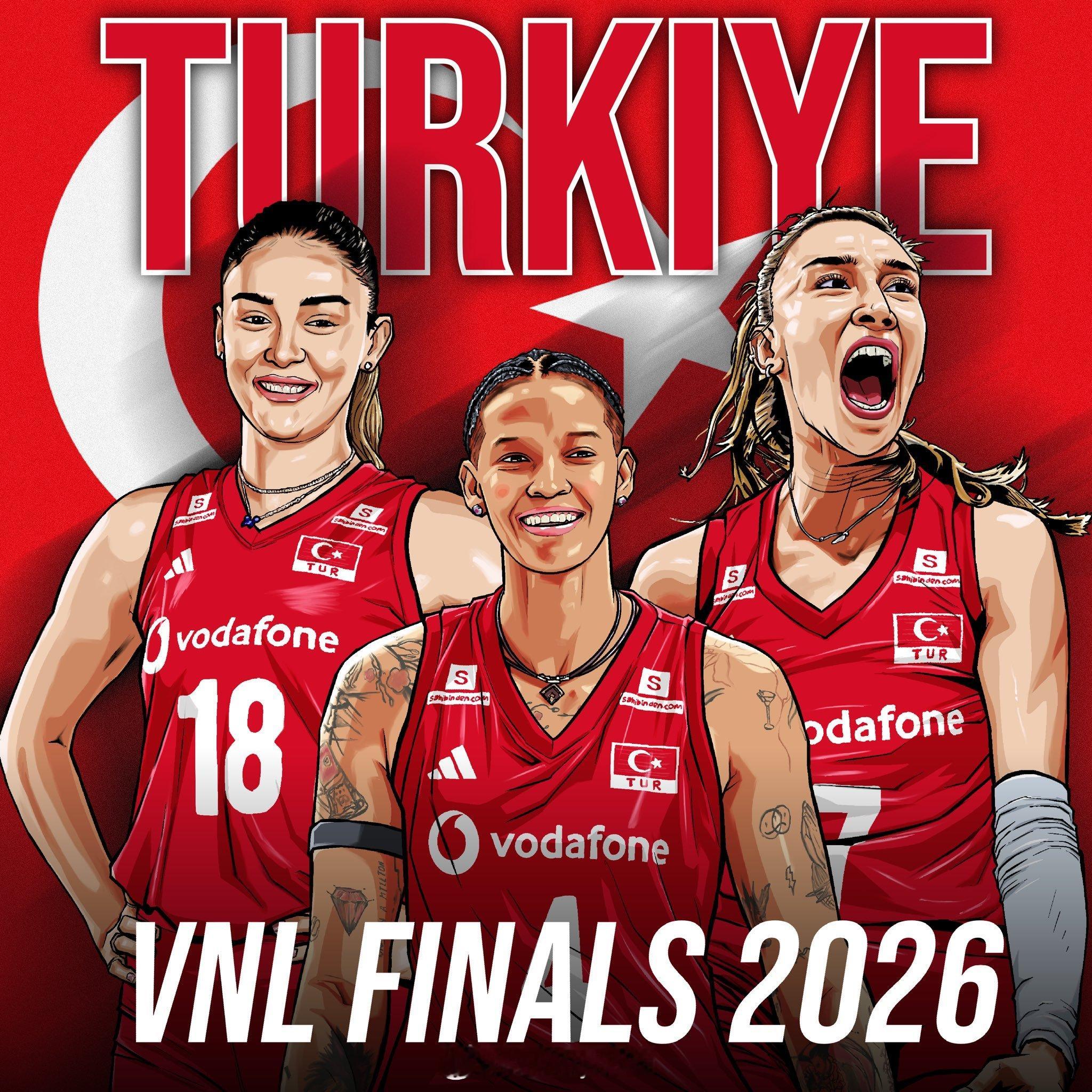 2026年世界女排联赛 总决赛队伍巡礼之土耳其队：准备迎接更多 🇹🇷土耳其 