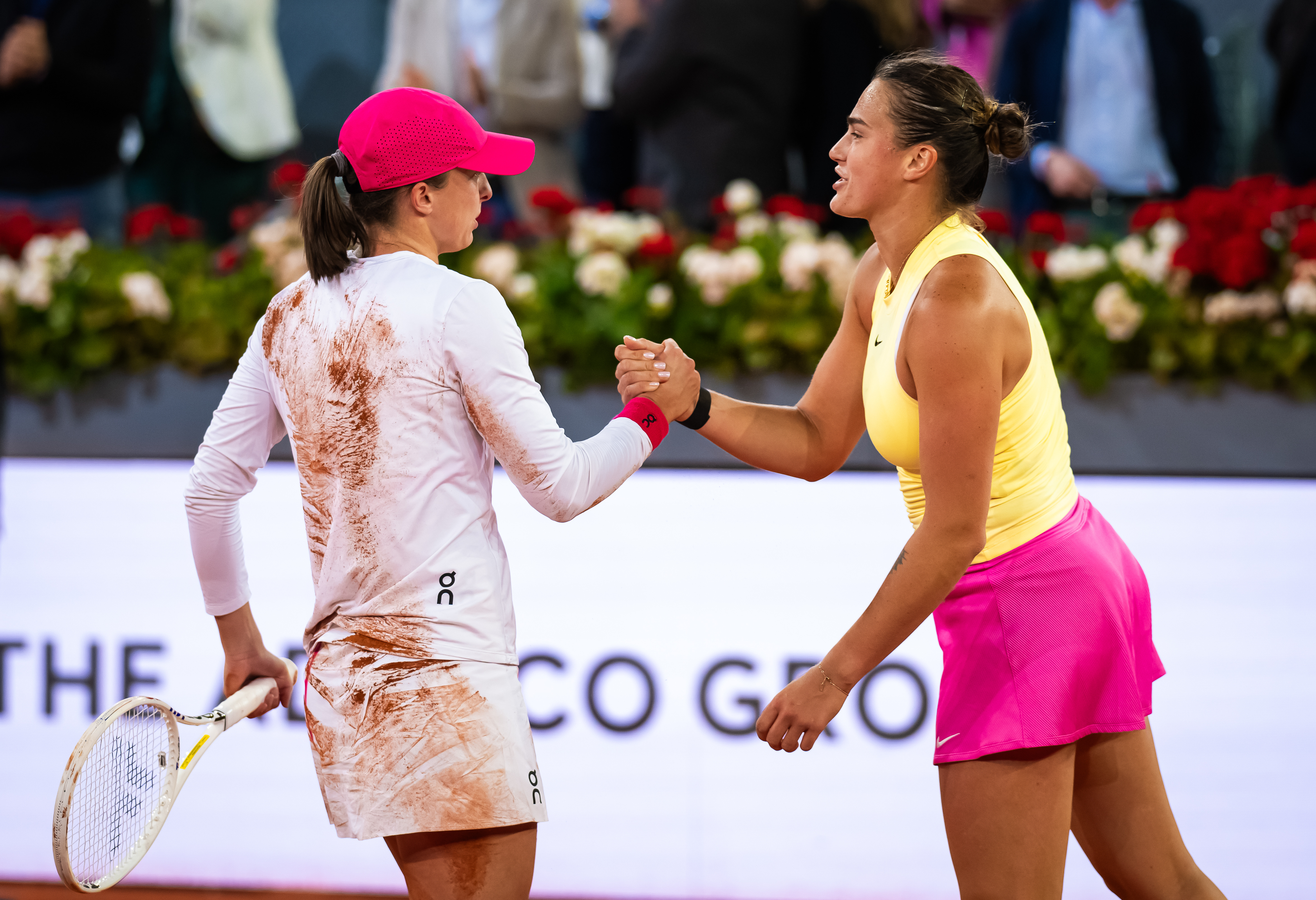 你知道吗😬萨巴伦卡上一次在握有赛点的情况下输球是2024年马德里站，当时她在决