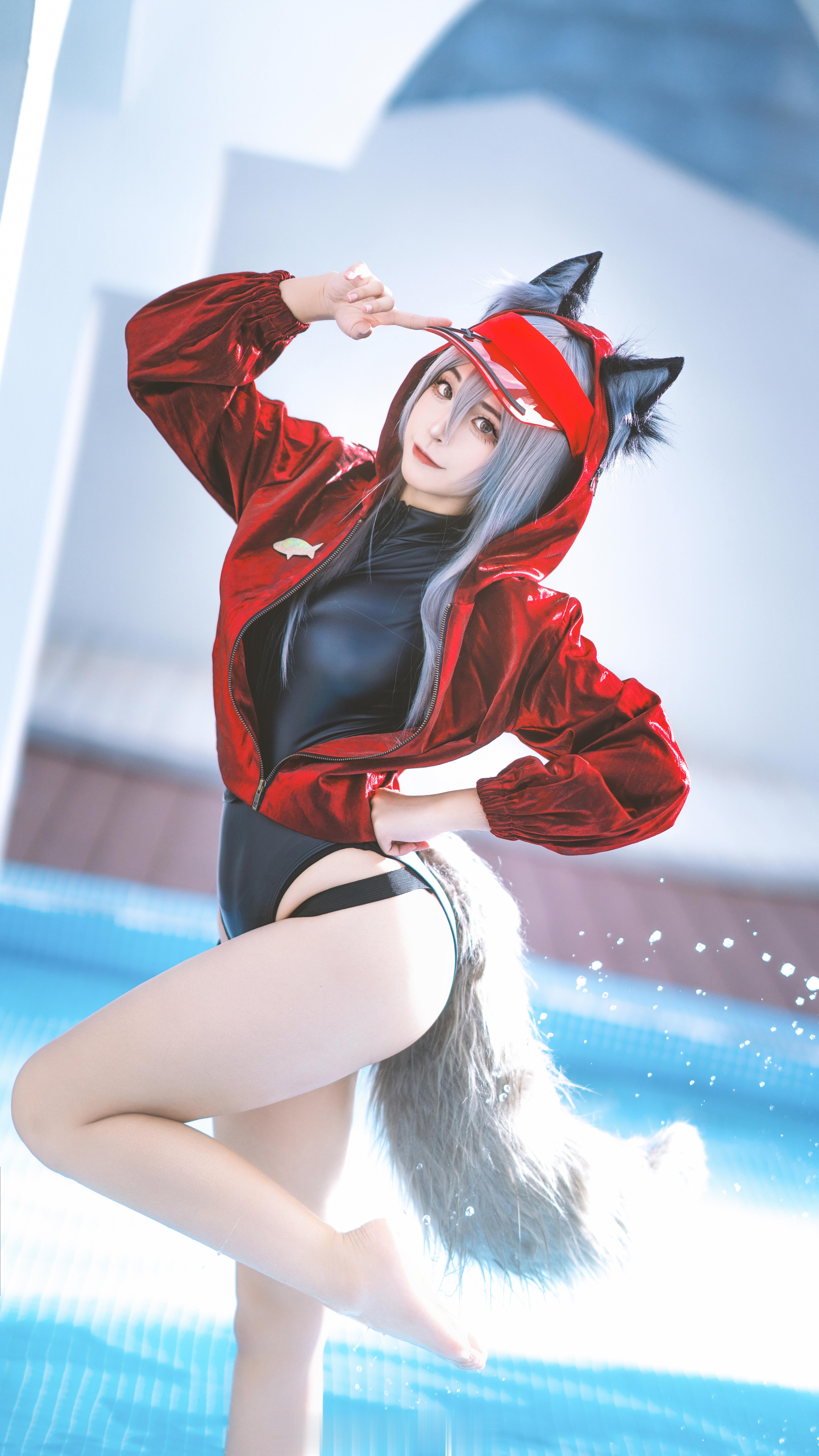 #明日方舟[超话]# 早上好呀～今天有好的看！！（竞泳真是谁穿谁好看[悲伤]#明