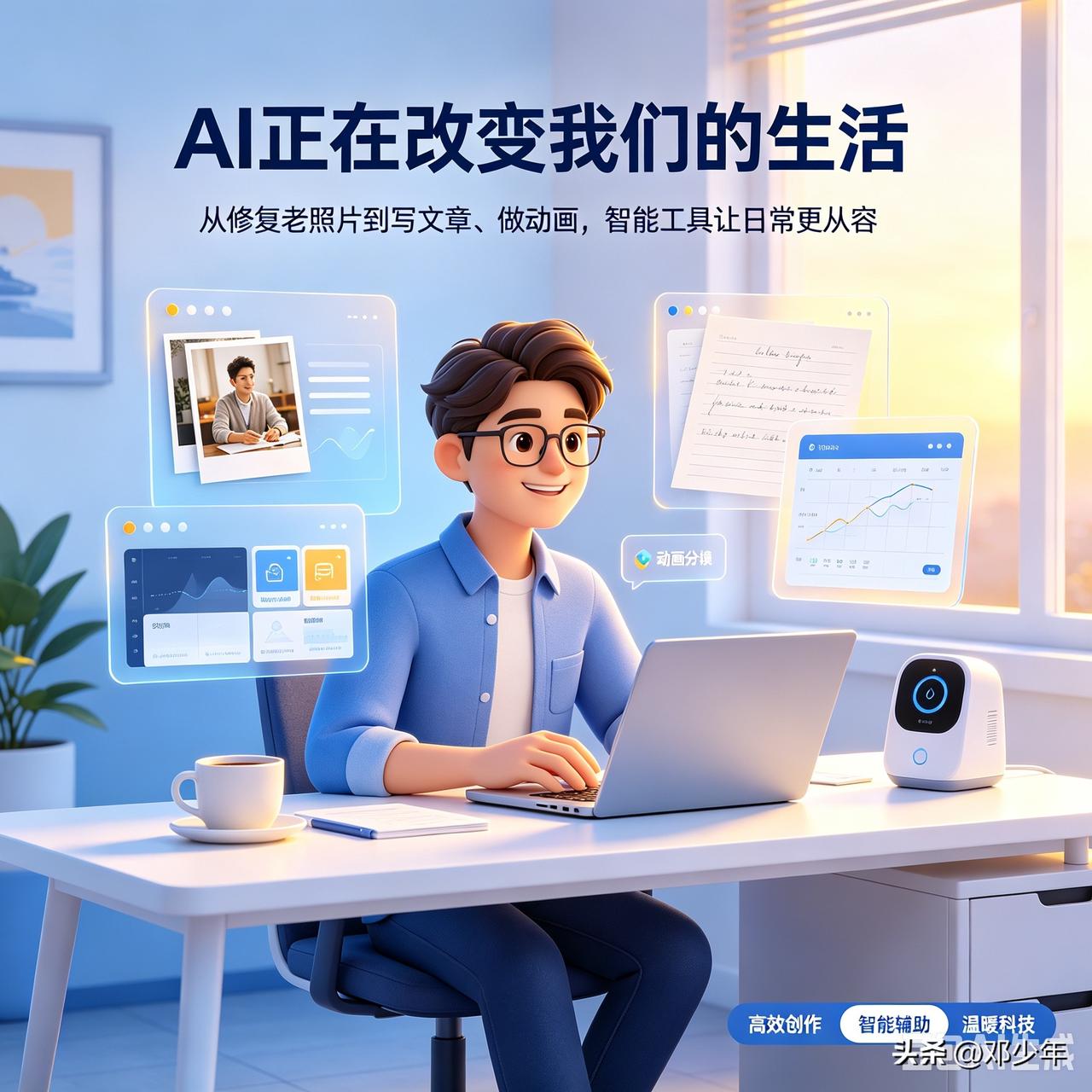我的首张AI权益信用卡｜被AI改变的日常，真的太惊喜了！

谁能想到短短几年，A