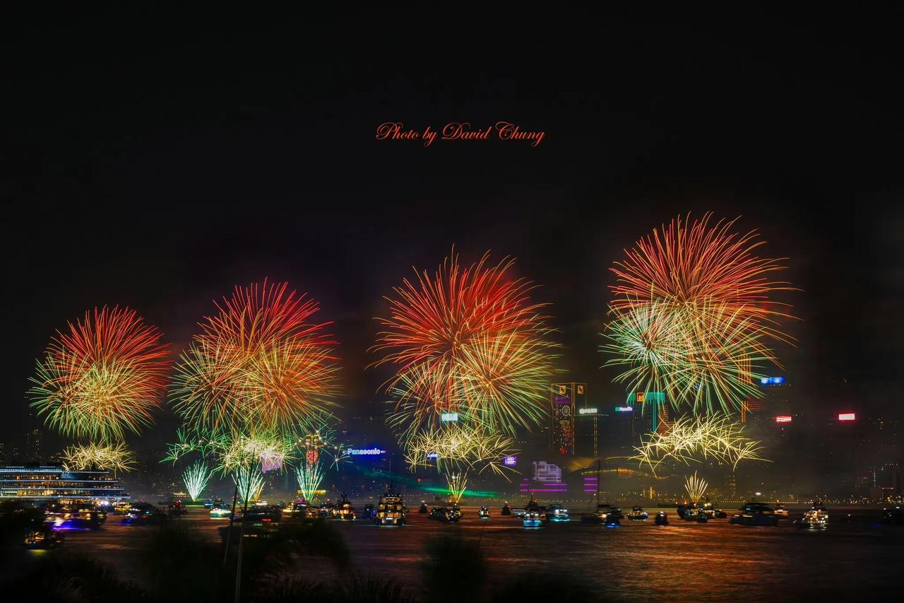 回顾跨年烟花，拍摄：David Chung ​​​