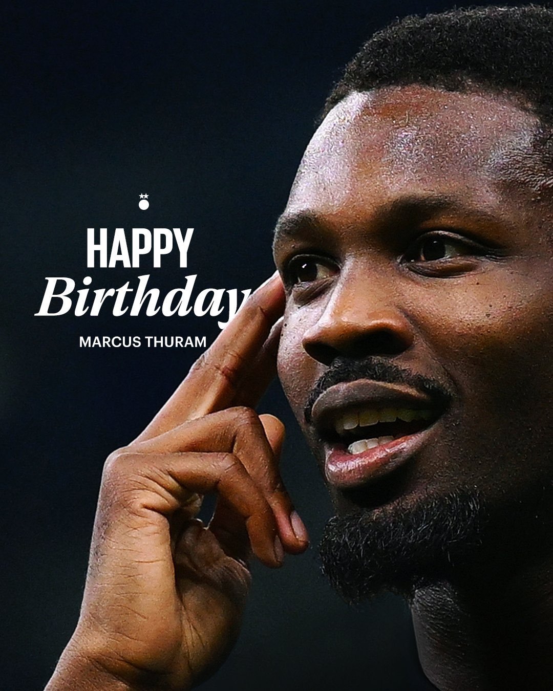 国际米兰祝马库斯·图拉姆29岁生日快乐！🎂🇫🇷⚫️🔵 🇫🇷为国际米兰