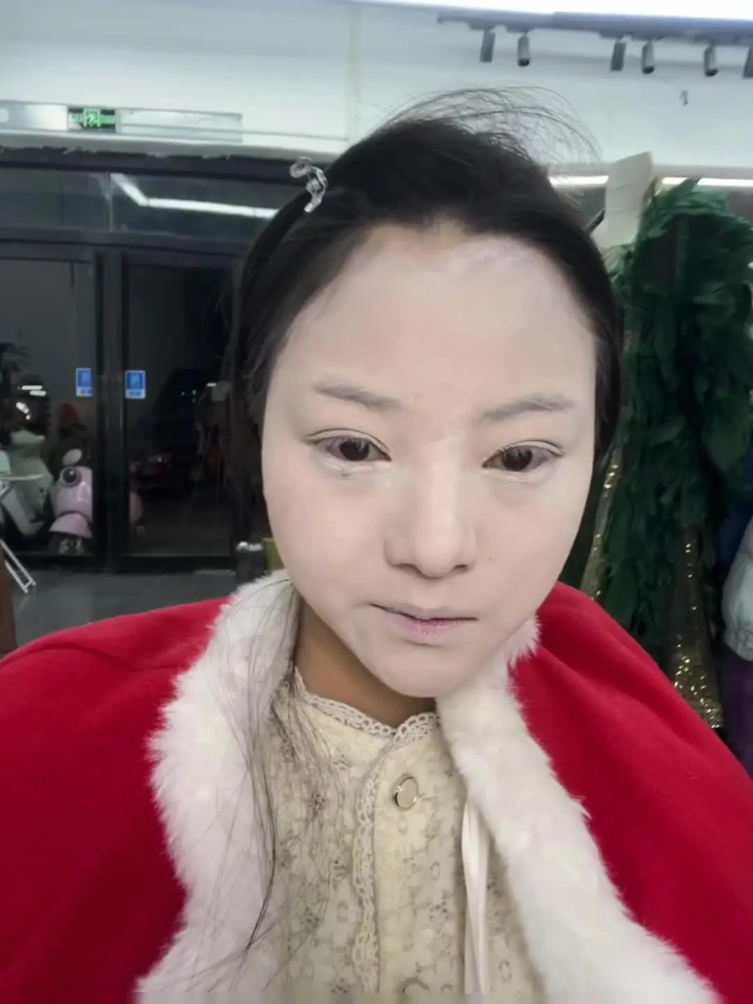 妆前妆后 变妆 汉服妆造 仙鹤 livephoto