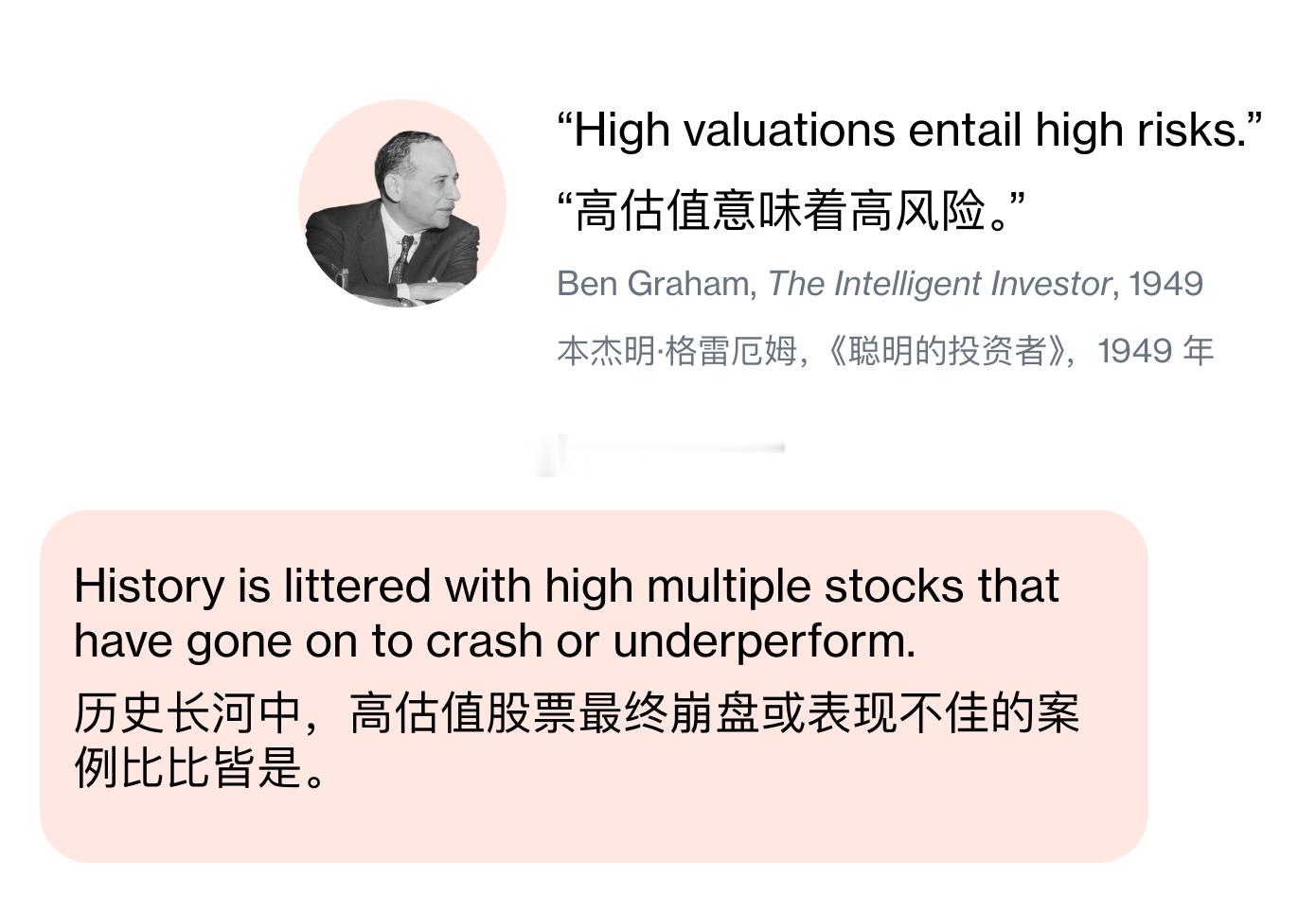 投资有道：别让高估值成为你最大的风险！ 