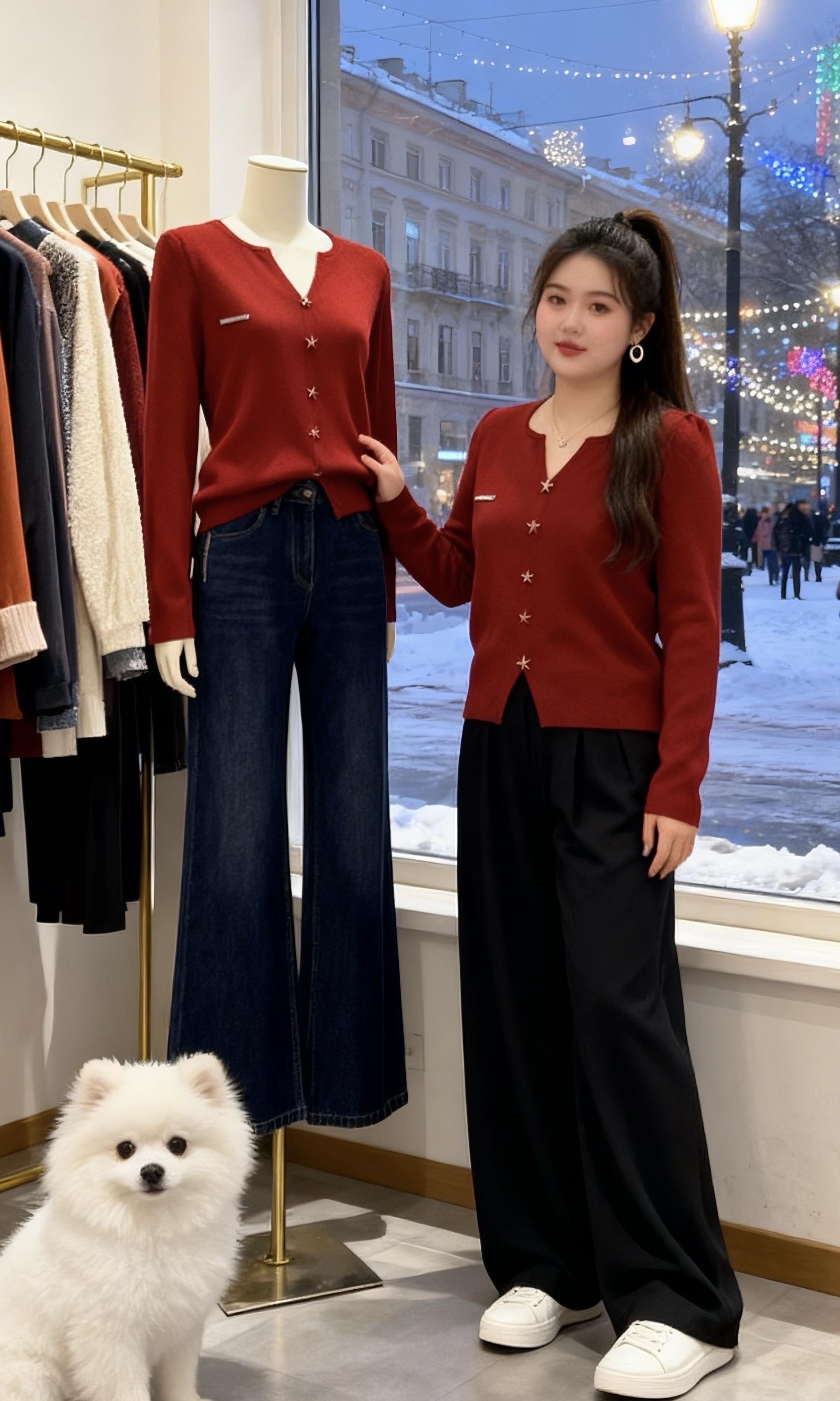 秋冬穿搭 保暖又好看一键入冬穿搭大码女装遮肉显瘦