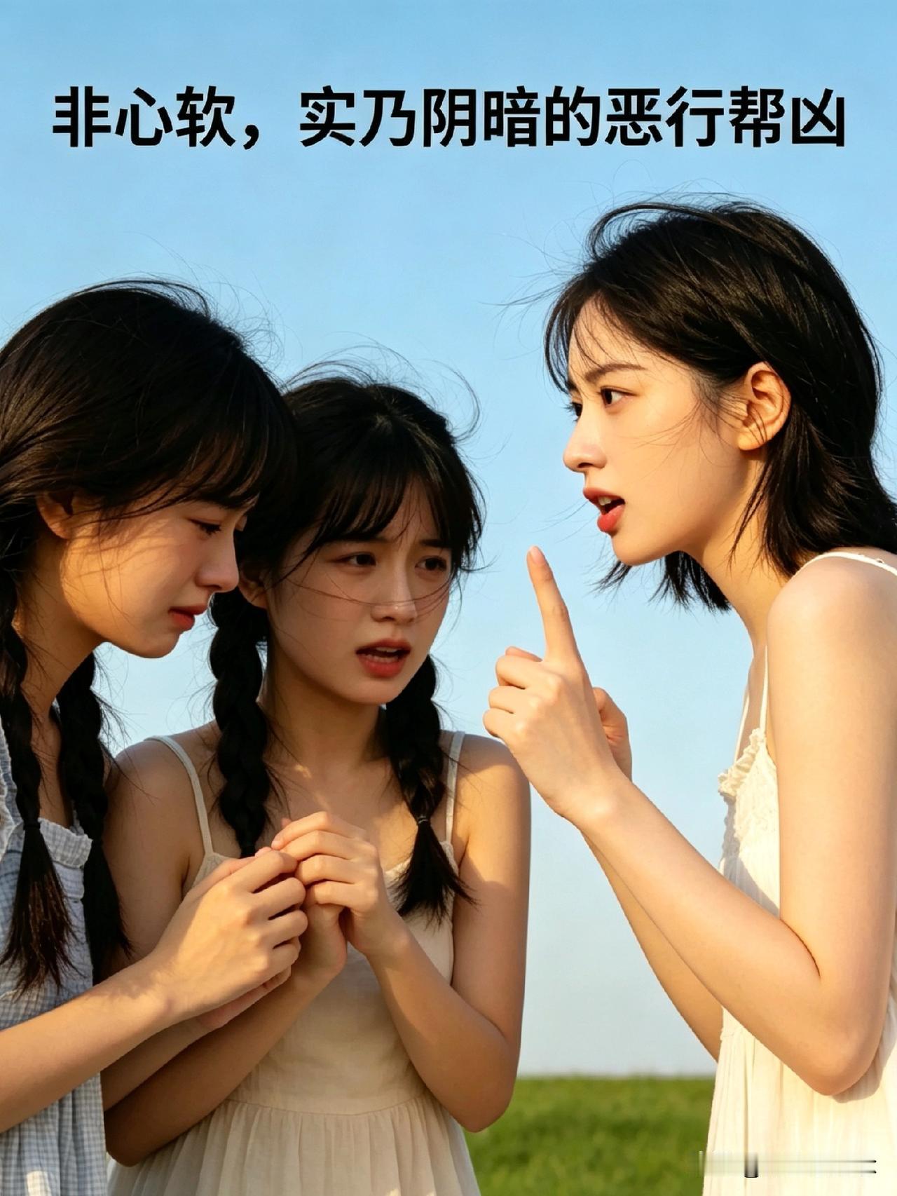 很多人总说，无条件包庇偷窃、满嘴谎话朋友的闺蜜，只是单纯心软、拎不清、太傻。但我