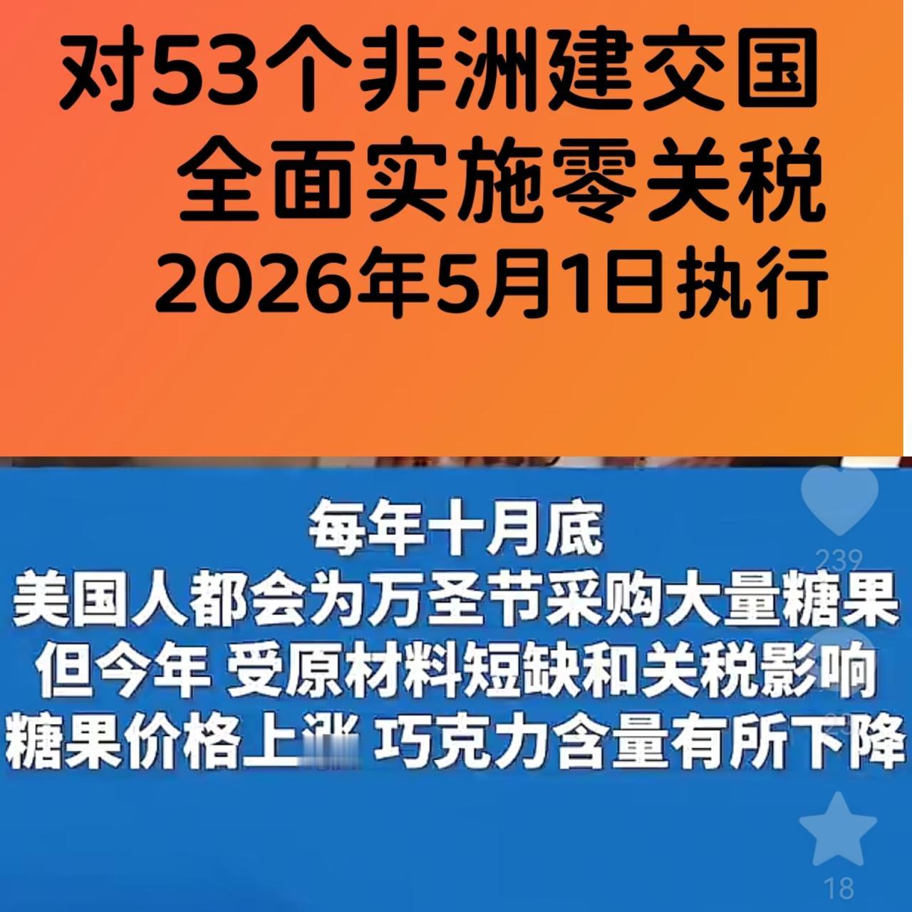 从巧克力看大国智慧
美国巧克力价格涨了14%，
因为巧克力原料可可豆，主要产自西