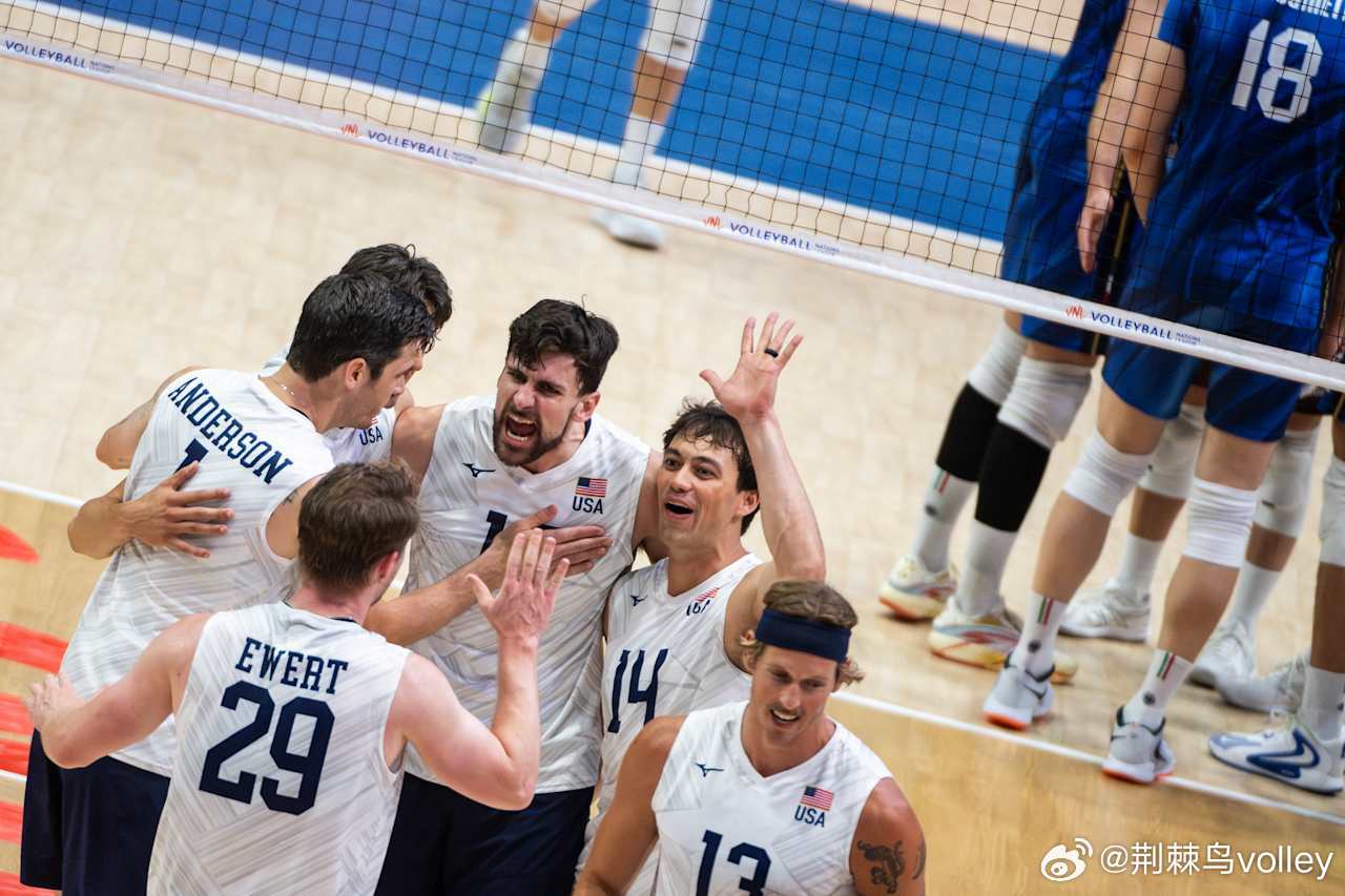 【男排世联赛】第一周加拿大渥太华站，美国男排2-3（18-25 、25-15、1