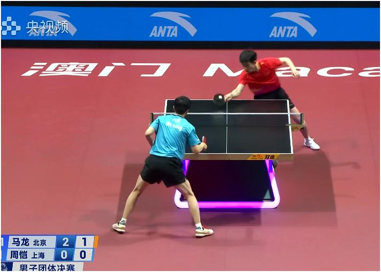 看到一些人说马龙3-0周恺，赢得不起是太体面。第二局一个关键球很明显的擦边，还要