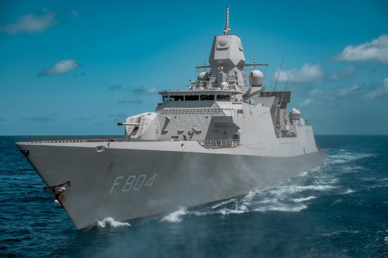 今日舰名：荷兰🇳🇱皇家海军“德·鲁伊特”号护卫舰，舷号F804，属于七省级防