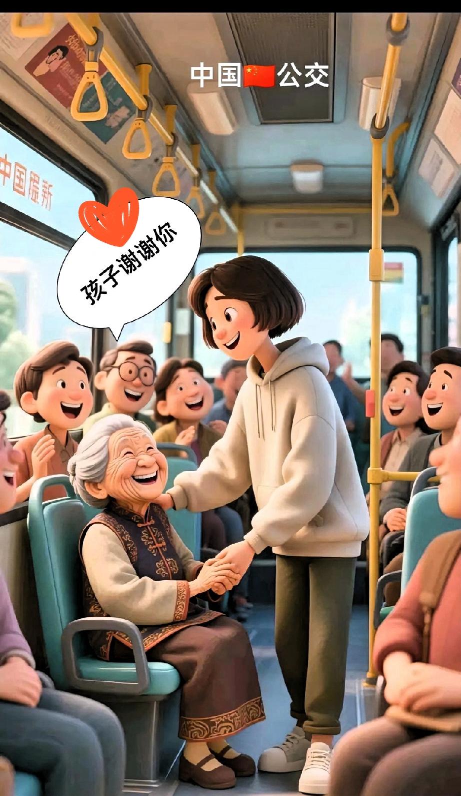 在公交车，该给老人让座吗在公交车上给老人让座，于我而言从不是硬性要求，而是发自内