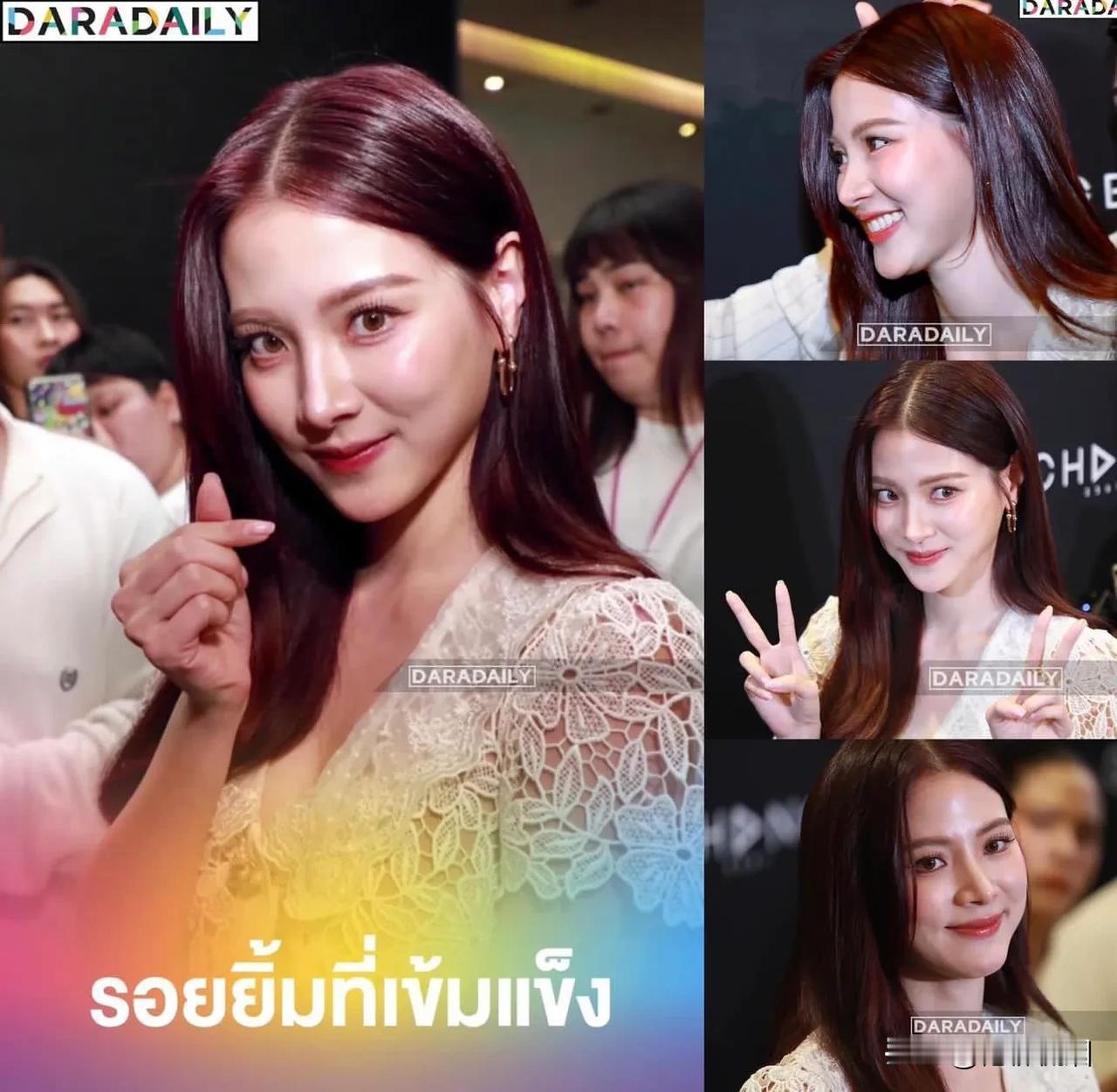 #泰国娱乐# 【Baifern:说一声感谢！】Nine官宣分手后，Baifern