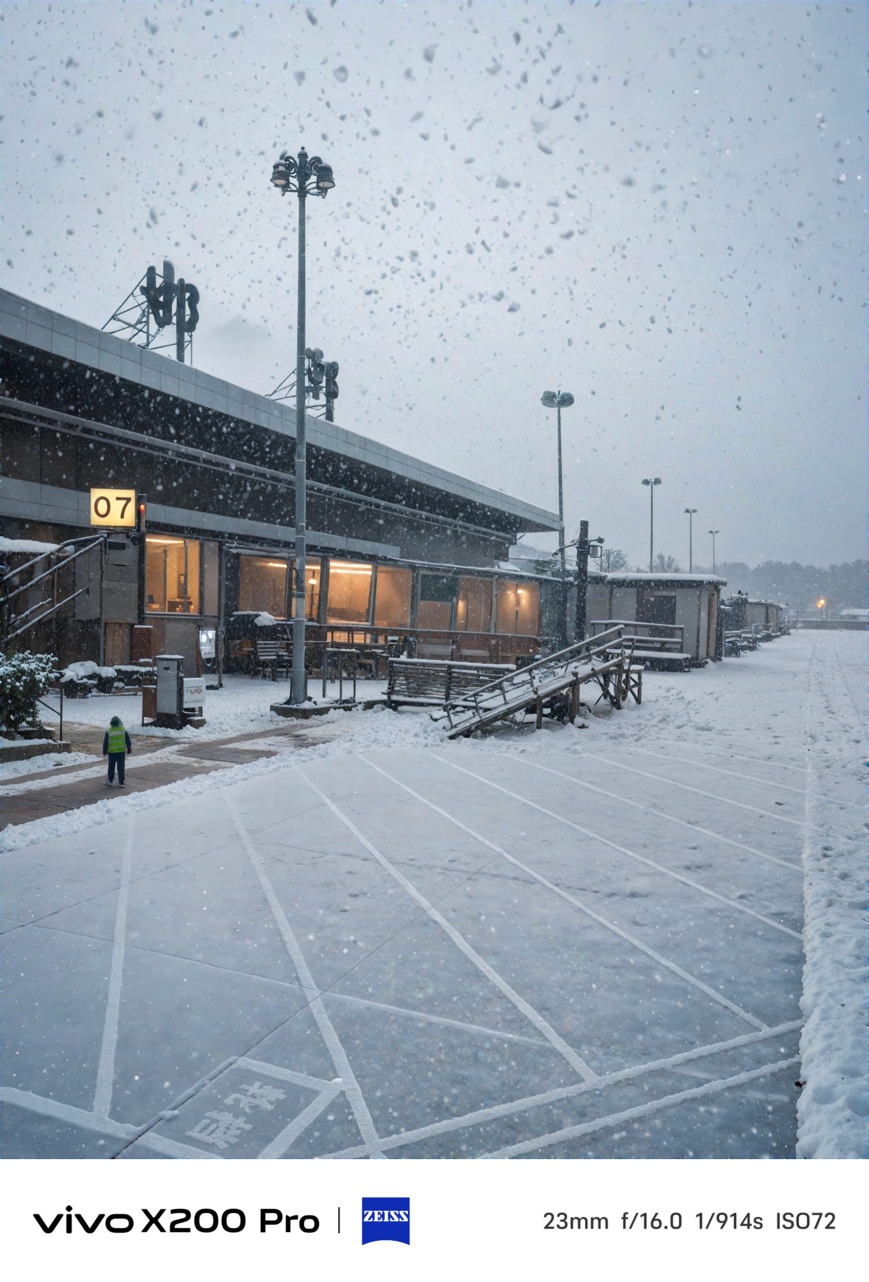 下这么大雪，飞机应该不会延误吧？[飞机]  