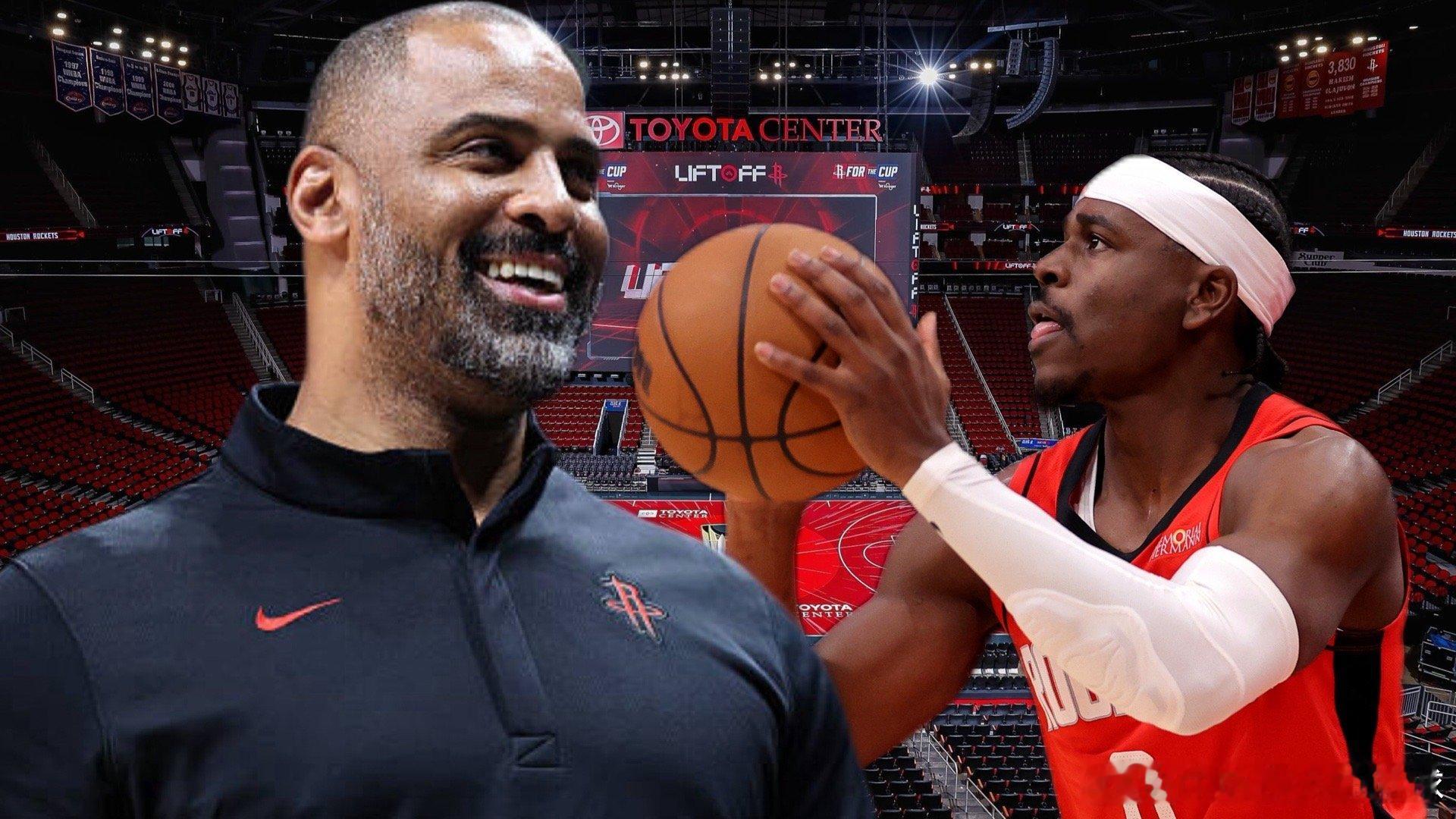 火箭主帅乌度卡接受了记者采访谈到阿隆·霍勒迪，他说道：“有时候我们需要及时的得分