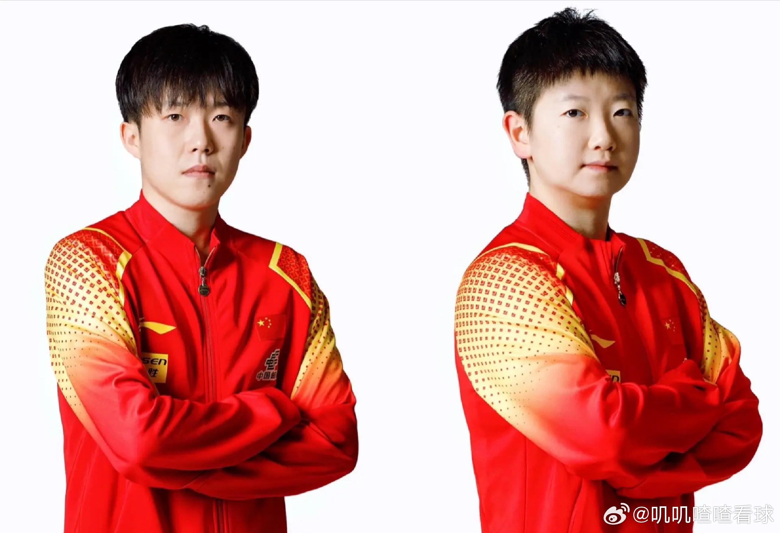 孙颖莎王楚钦公式照孙颖莎王楚钦，你们最棒！！莎头最棒👍🏻 