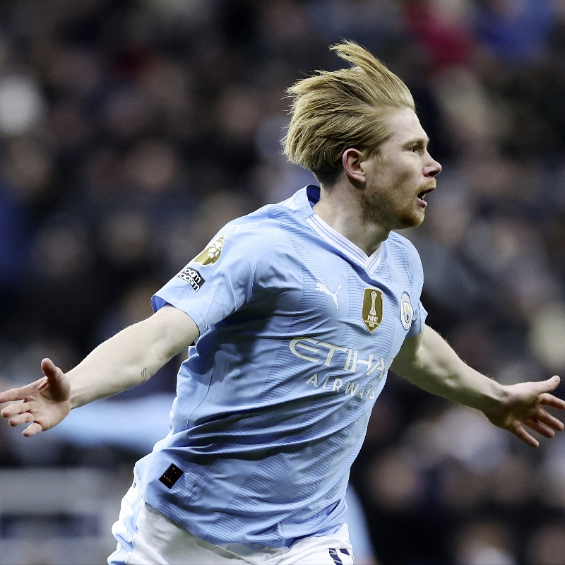 #曼城#有171万支球队在第22轮的#FPL#买入De Bruyne，为史上第三