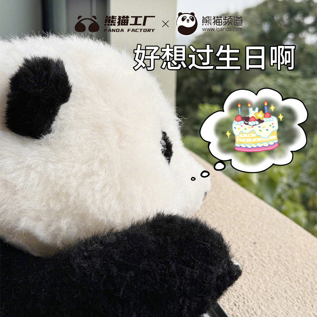 熊猫生日季！🎂怎么能没有生日主题表情包呢？热烈欢迎👏崽崽们出场！悄悄告诉你，