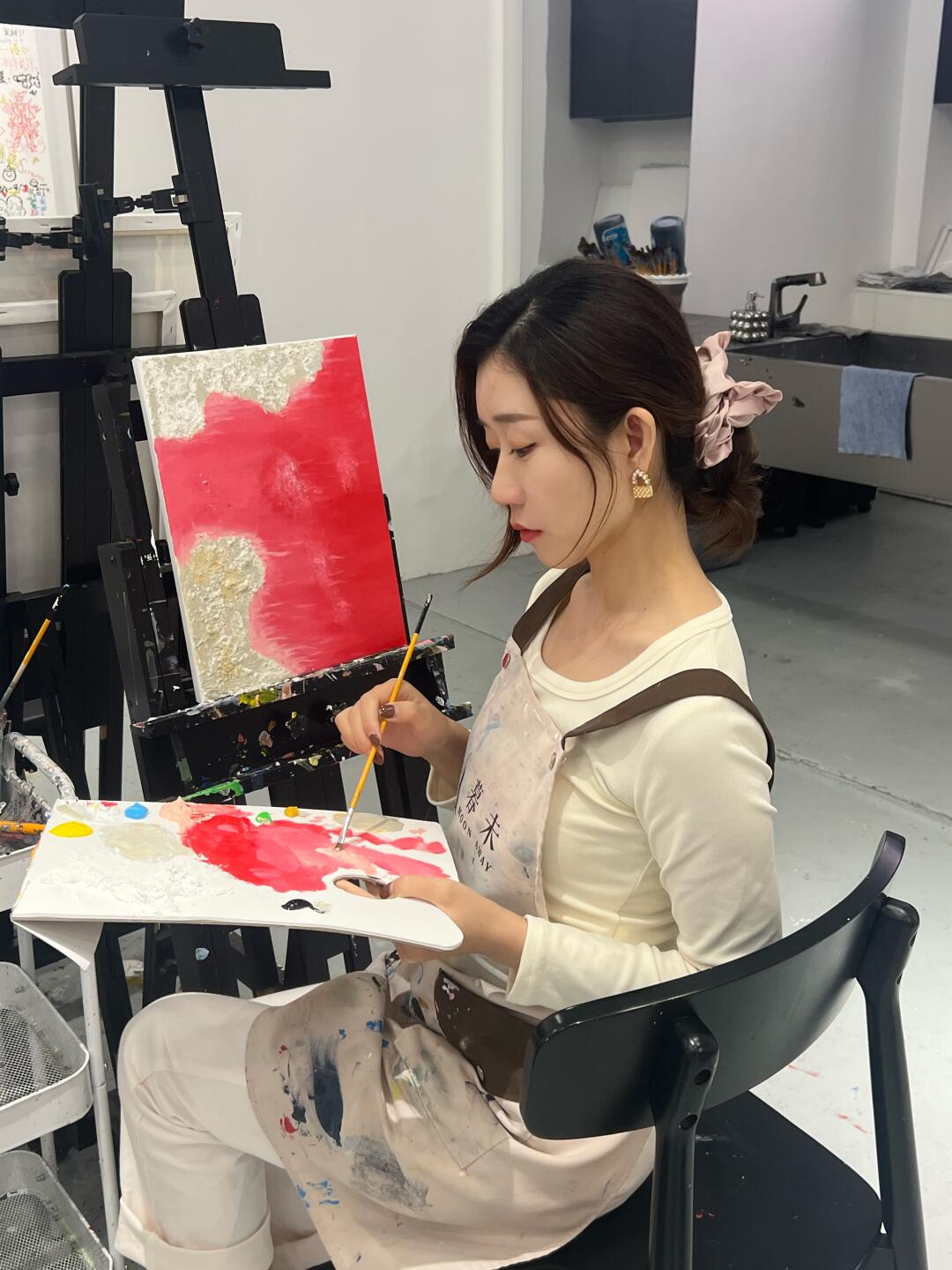 心情不好的时候就来画画吧🩵