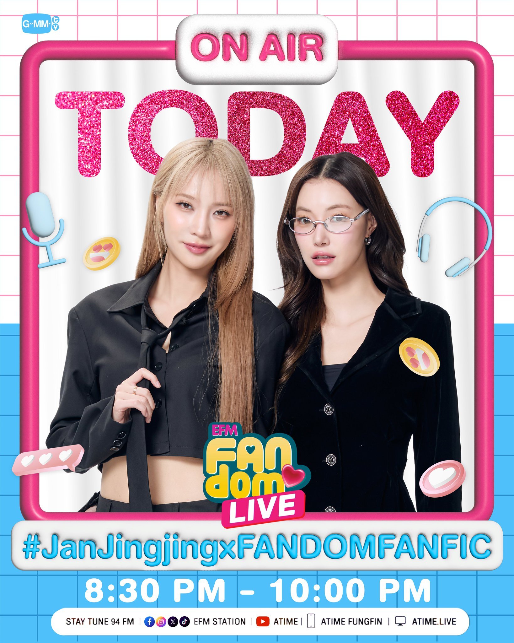 JanJingjing 🦊🐯janjingjing今天！准备好在 EFM F