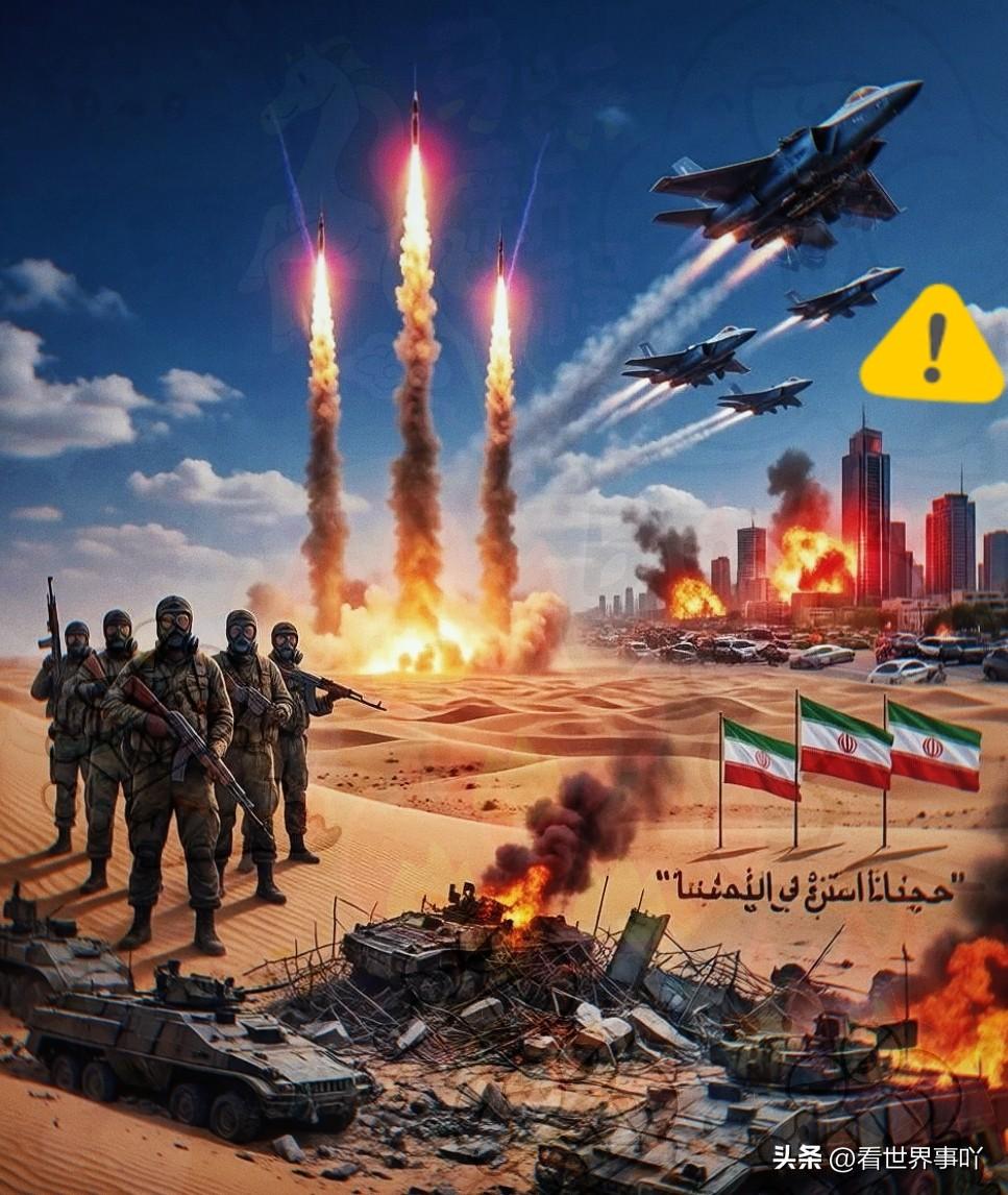 刚收到的消息，伊朗那边第九轮反击已经打响了。
 
3月1日夜里，革命卫队正式宣布