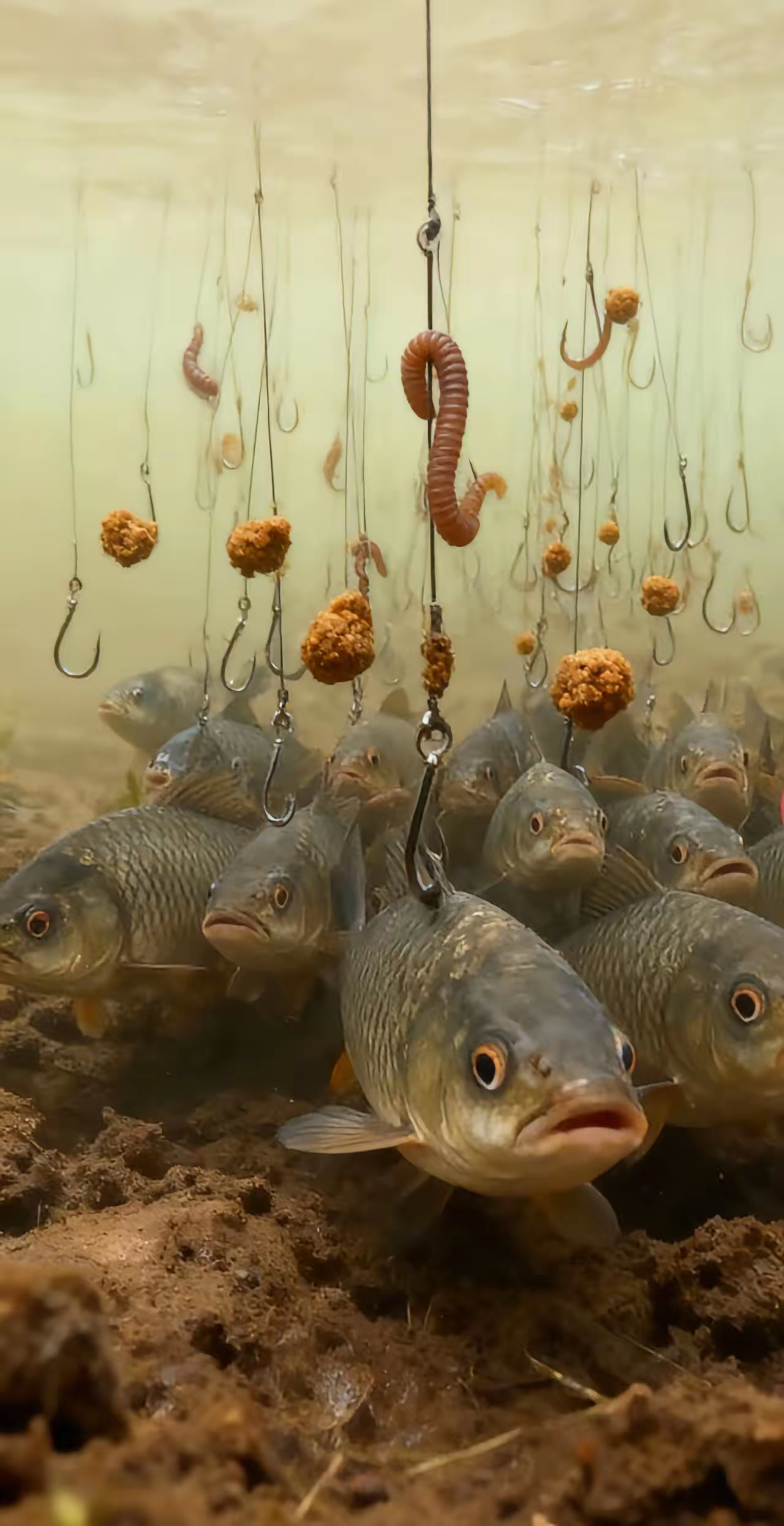 有没有觉得这鱼活的和现在的人一样