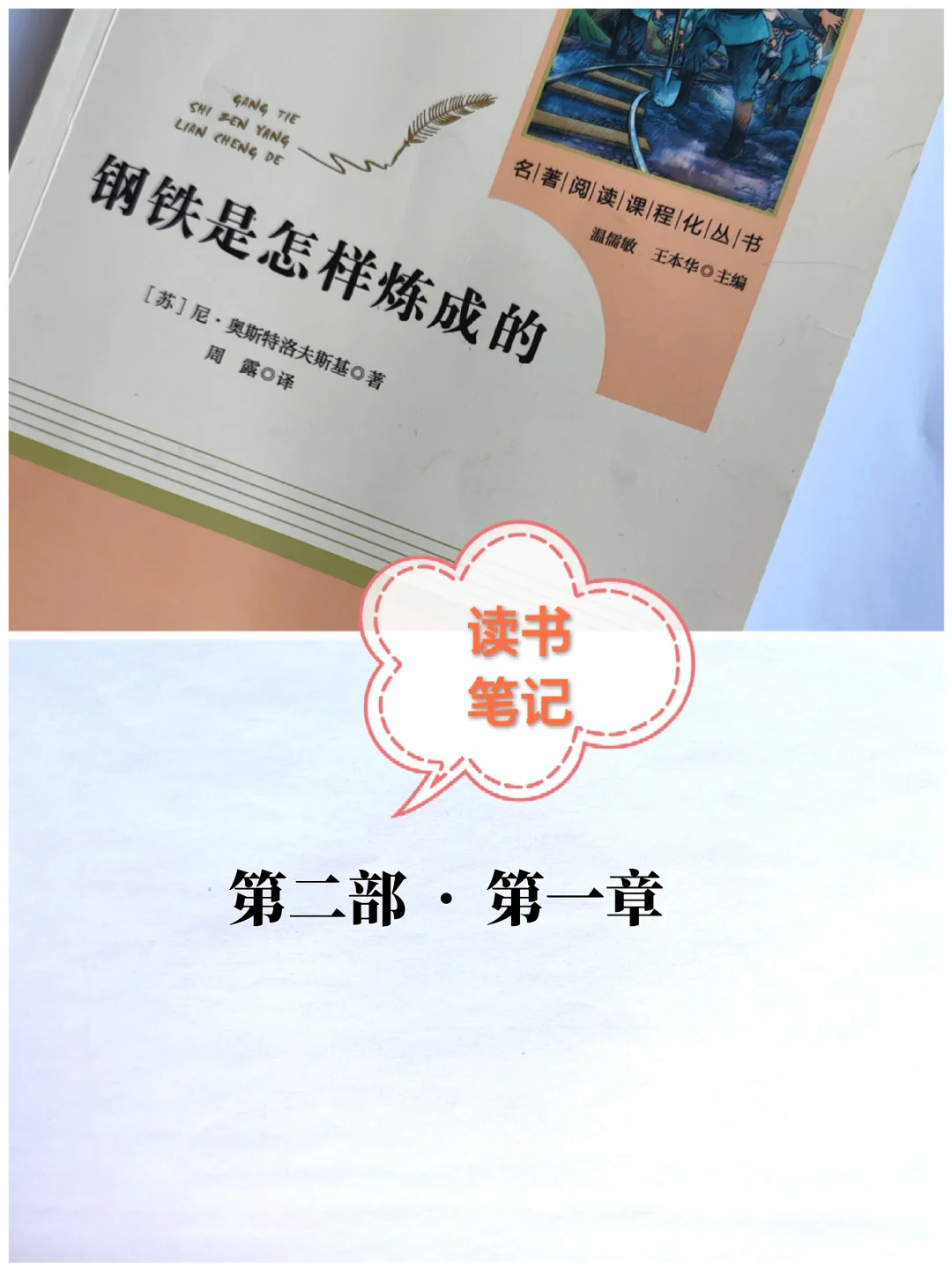 《钢铁是怎样炼成的》笔记：第二部·第一章