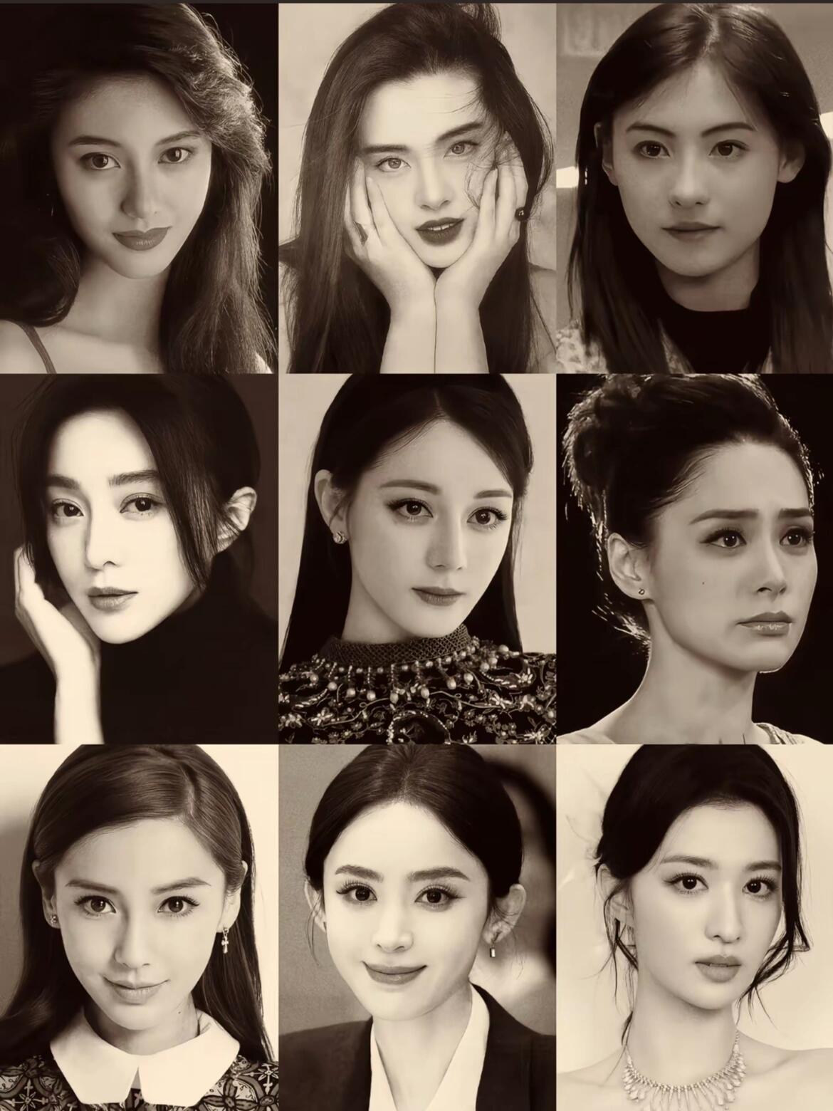 一眼过去全是五官浓颜系大美女 真绝 ​​​