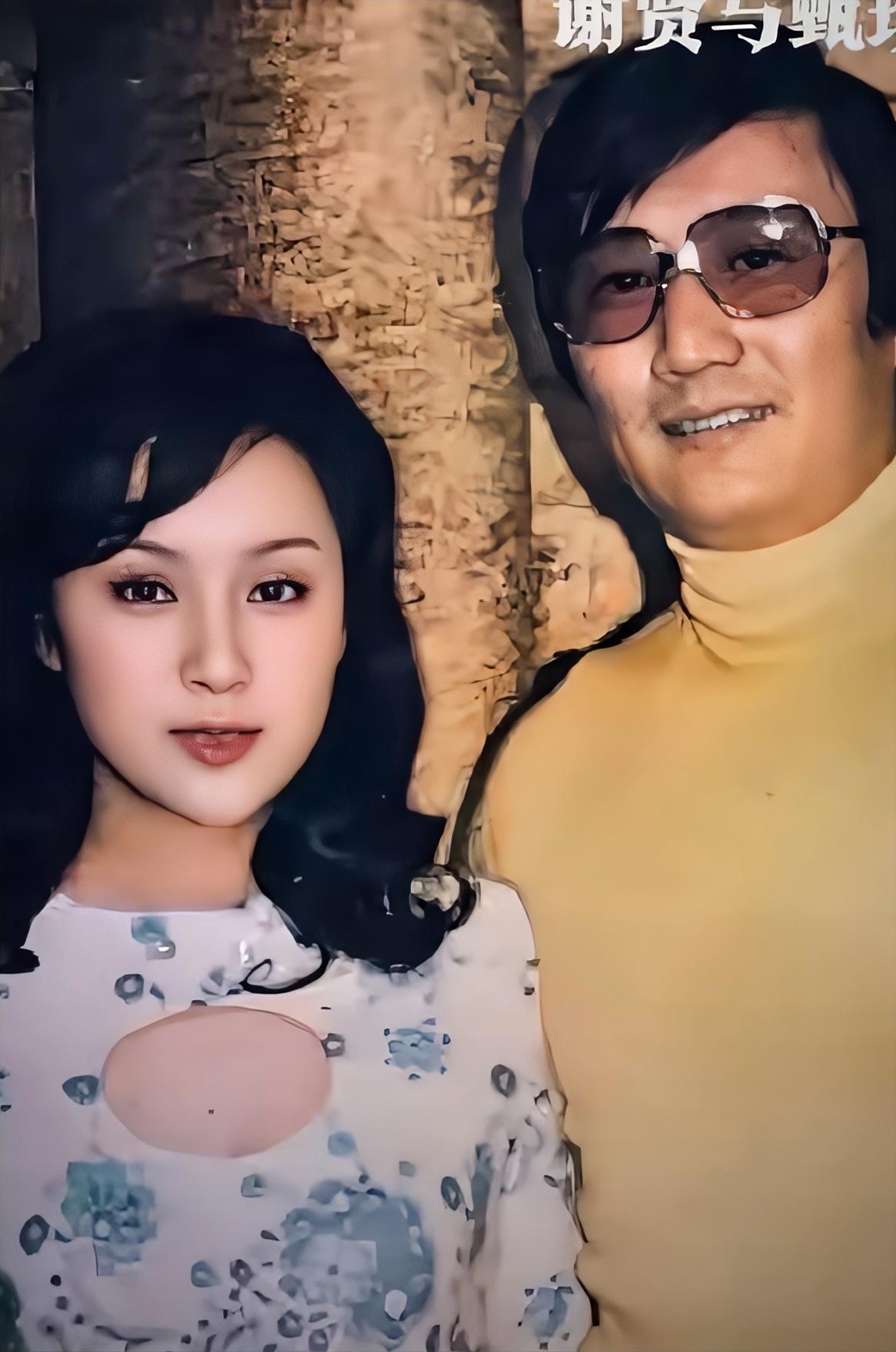谢贤第一任妻子甄珍的早期留影，颜值不输狄波拉，太漂亮了。