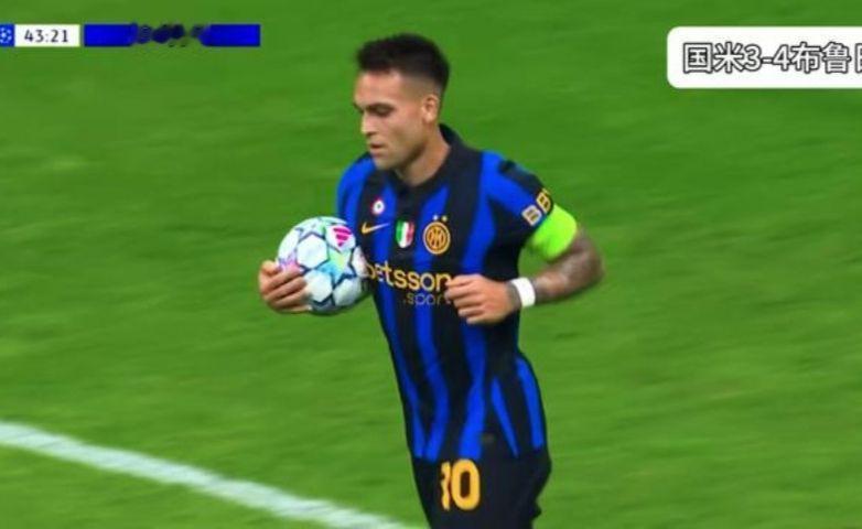 劳塔罗双响难救主！国米主场3-4不敌布鲁日、欧冠两连败！
