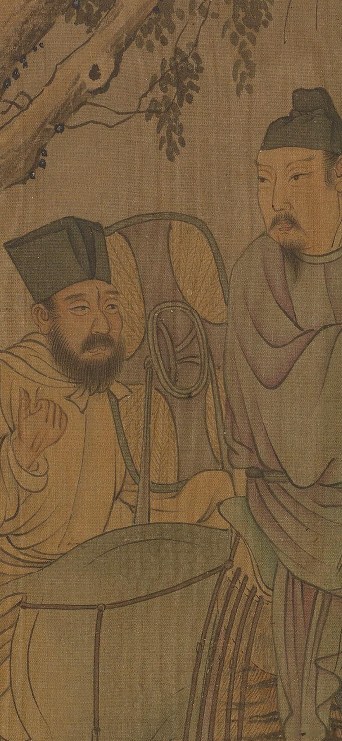 唐末《中华古今注》：“席帽本古之围帽也，男女通服之……丈夫藤席为之，骨鞔以缯，乃