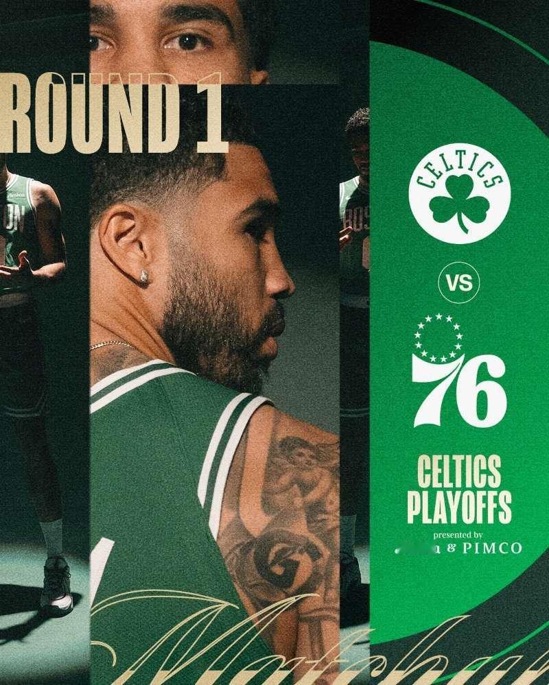 老规矩，留下你对本轮系列赛的预测。我先来：Celtics in 4！凯尔特人热爱
