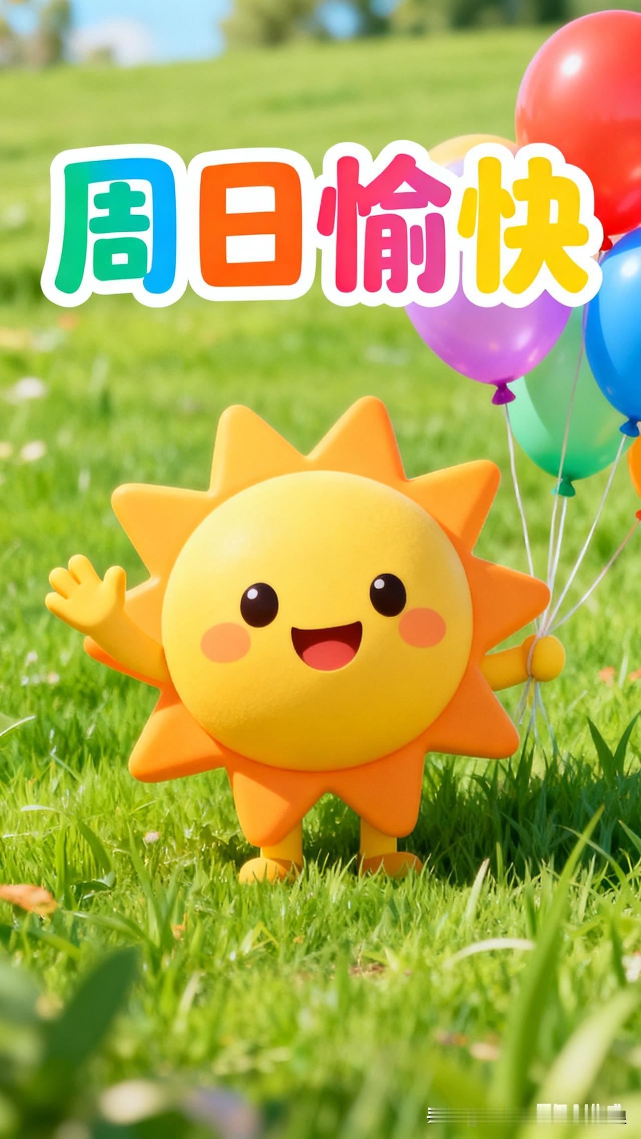 周日到，福气到！烦恼清空，快乐满格～ 吃点好吃的、见想见的人，或者就宅家发呆，怎