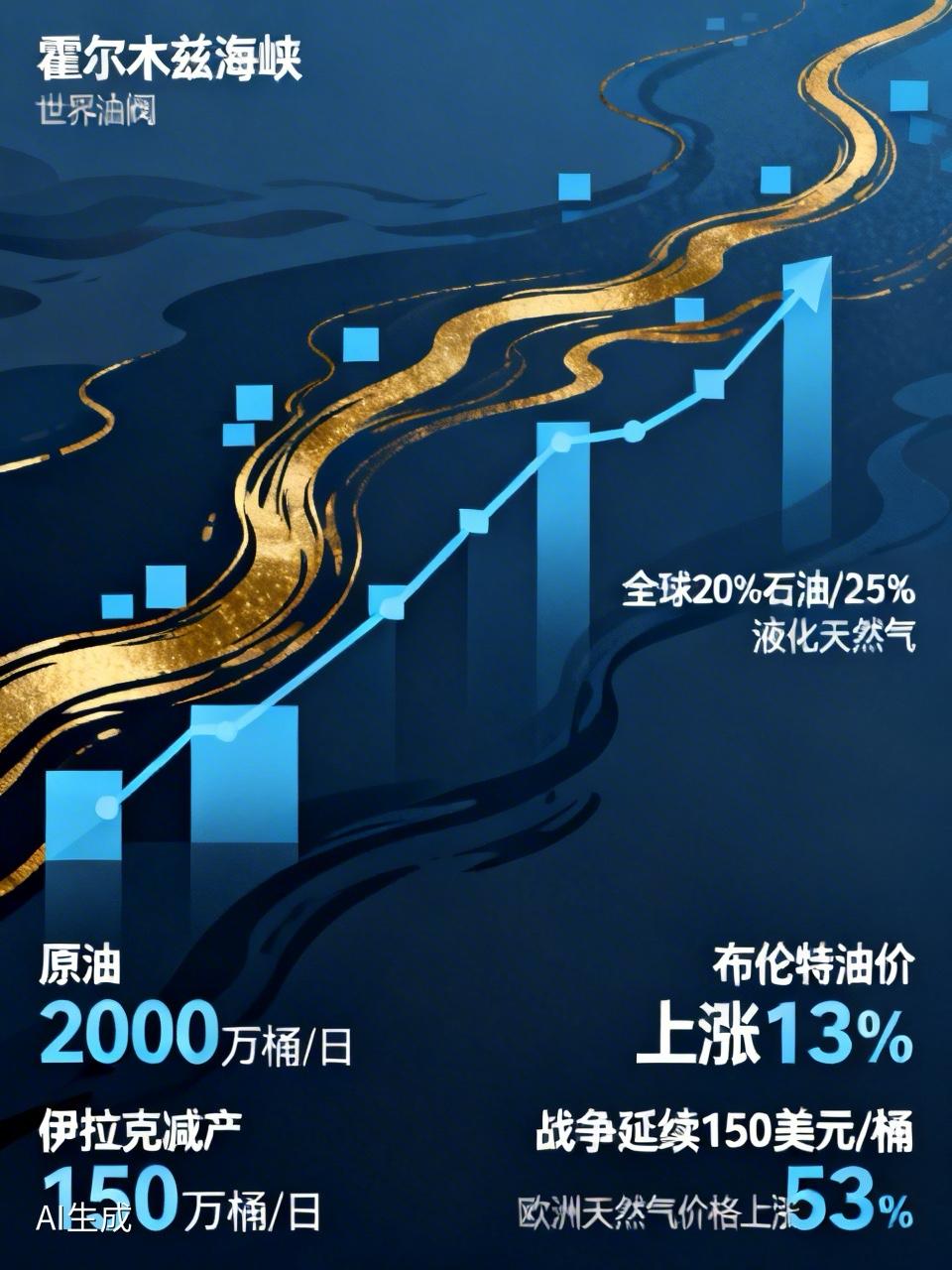 霍尔木兹海峡若全面断航，那可真是牵一发而动全身。它被称作“世界油阀”，承载全球约