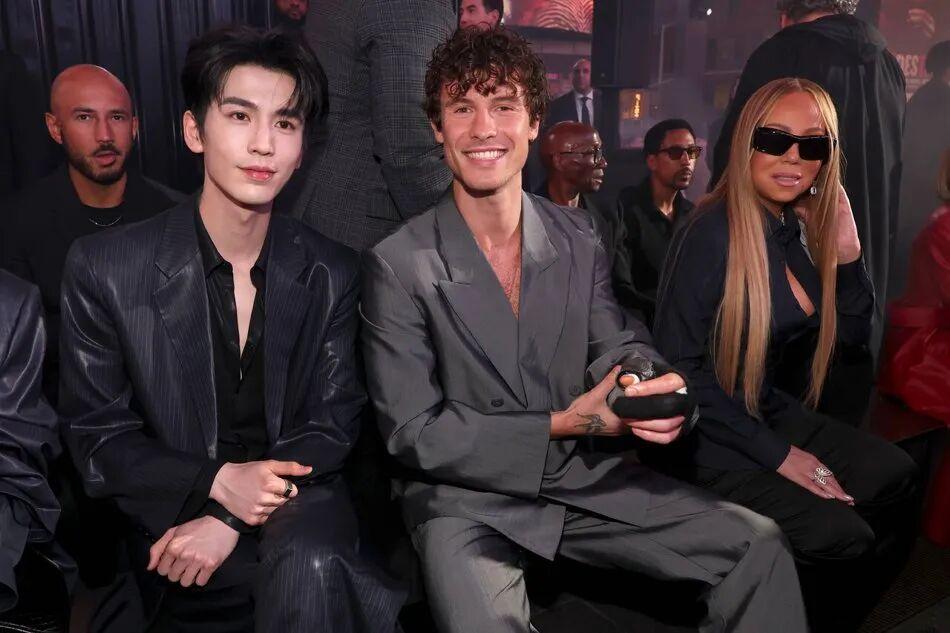 Mariah Carey 和张凌赫合影！
气质很好。
Mariah Carey 
