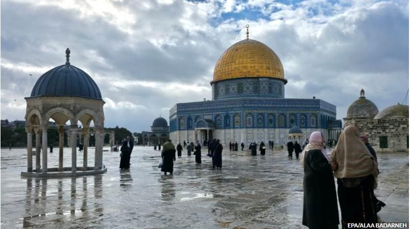 阿盟谴责以色列关闭阿克萨清真寺
阿拉伯联盟近日严厉谴责以色列关闭伊斯兰教圣地阿克