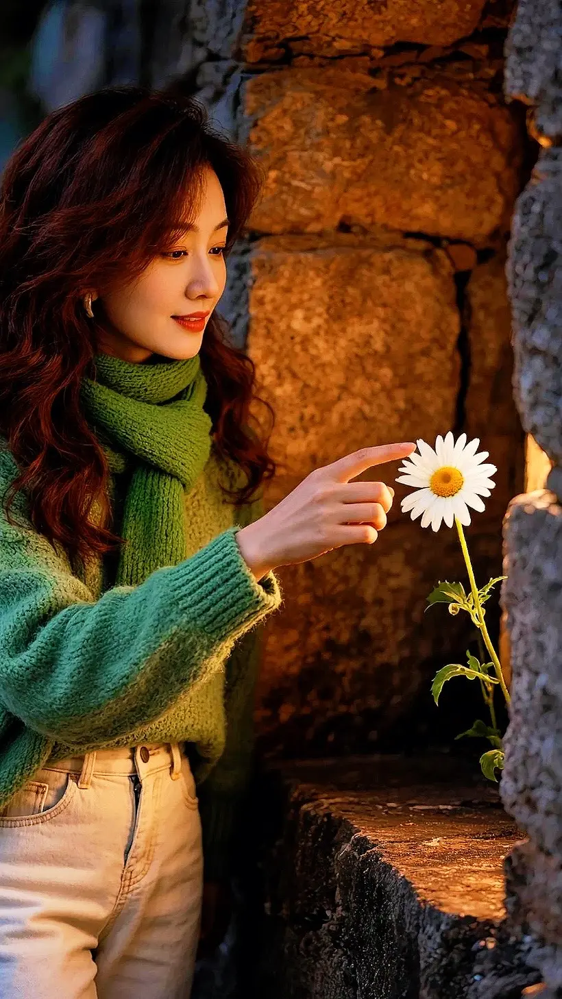 AI暖光花朵写真 ai创作 广告分成玩法达人伙伴计划