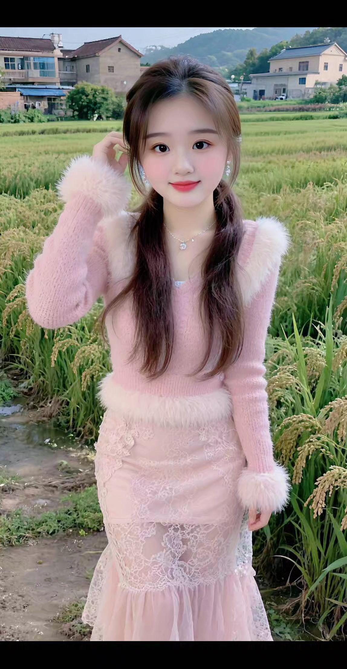 田园小姐姐 颜值随拍